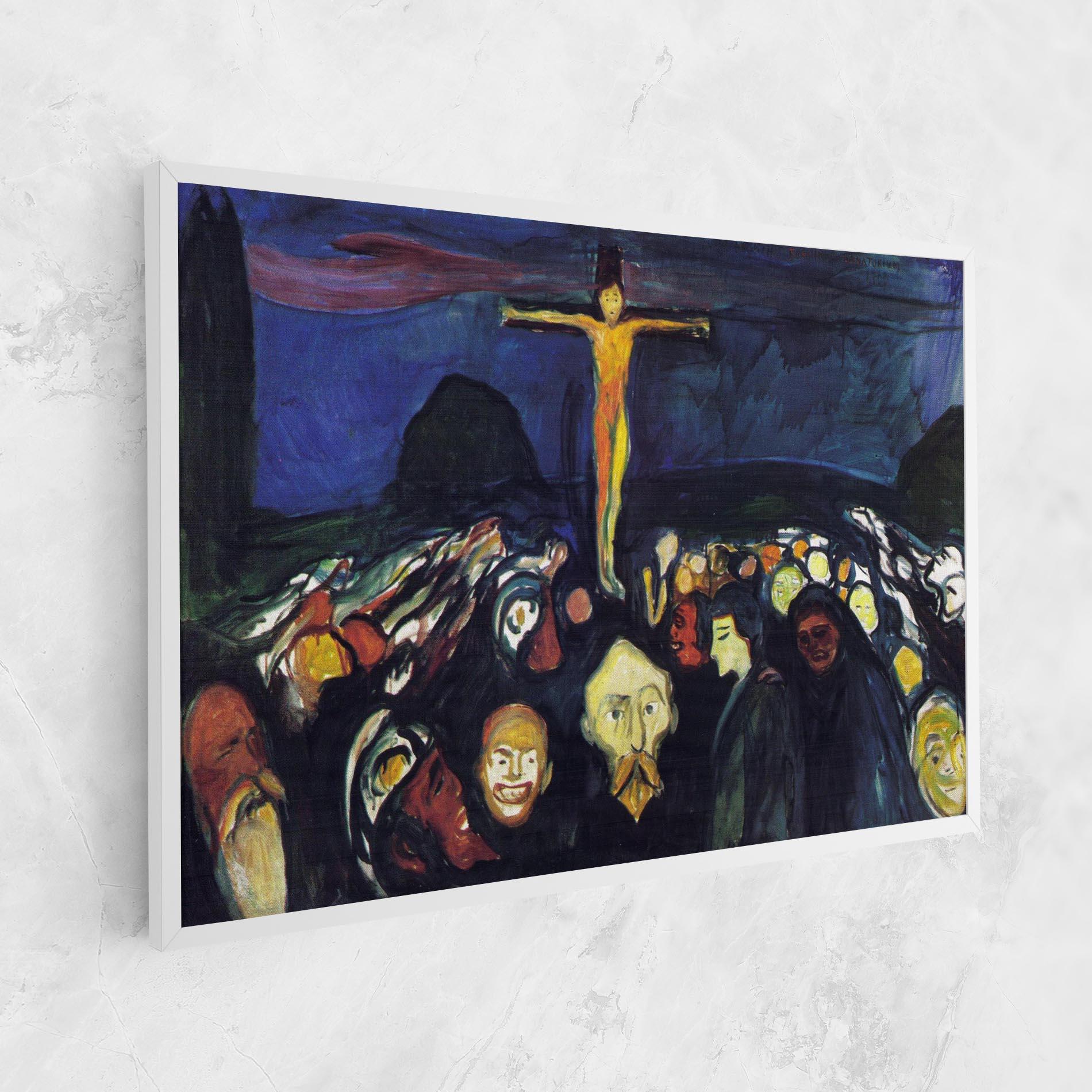 Leinwandbild Golgotha mockup 1