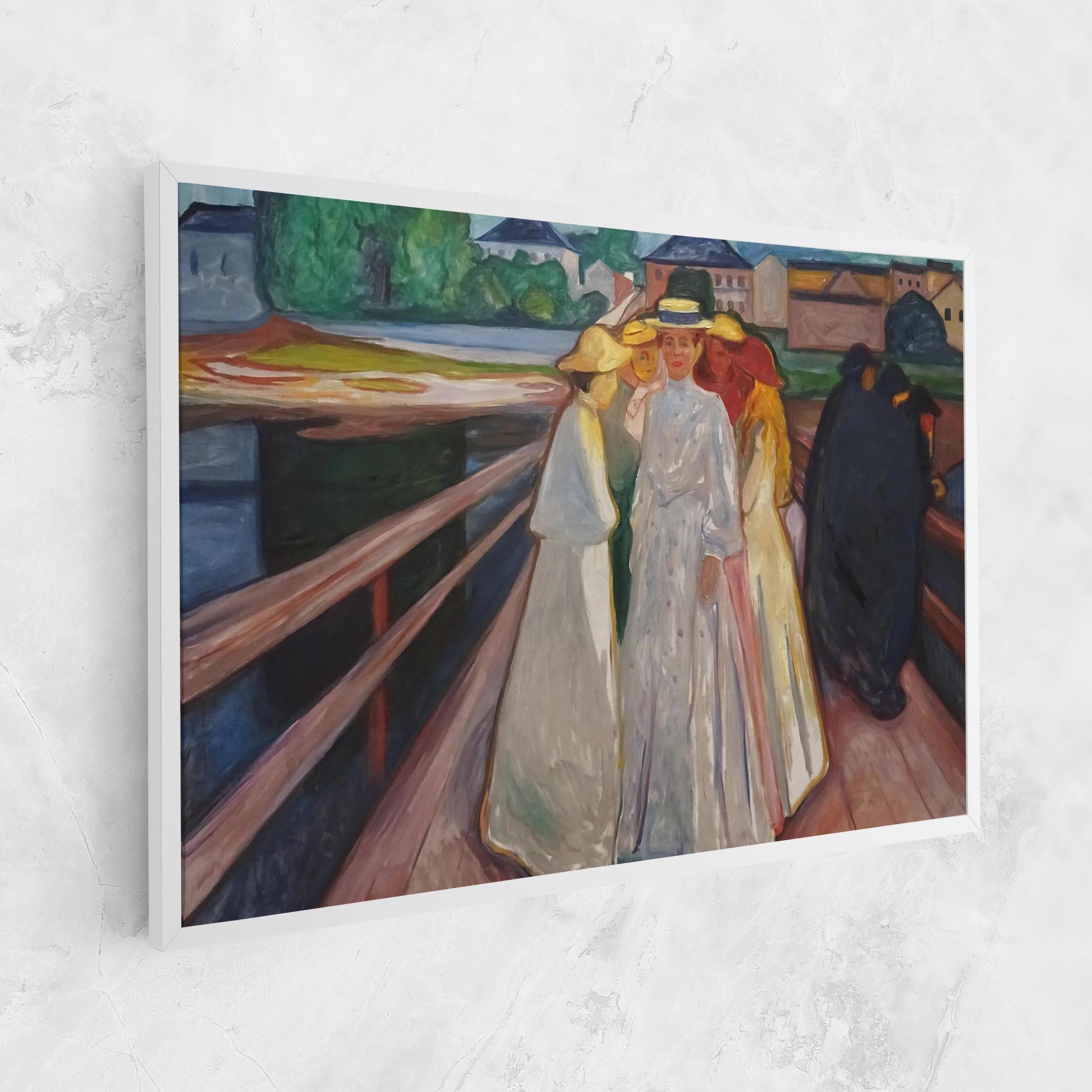 Leinwandbild Munch Art mockup 1