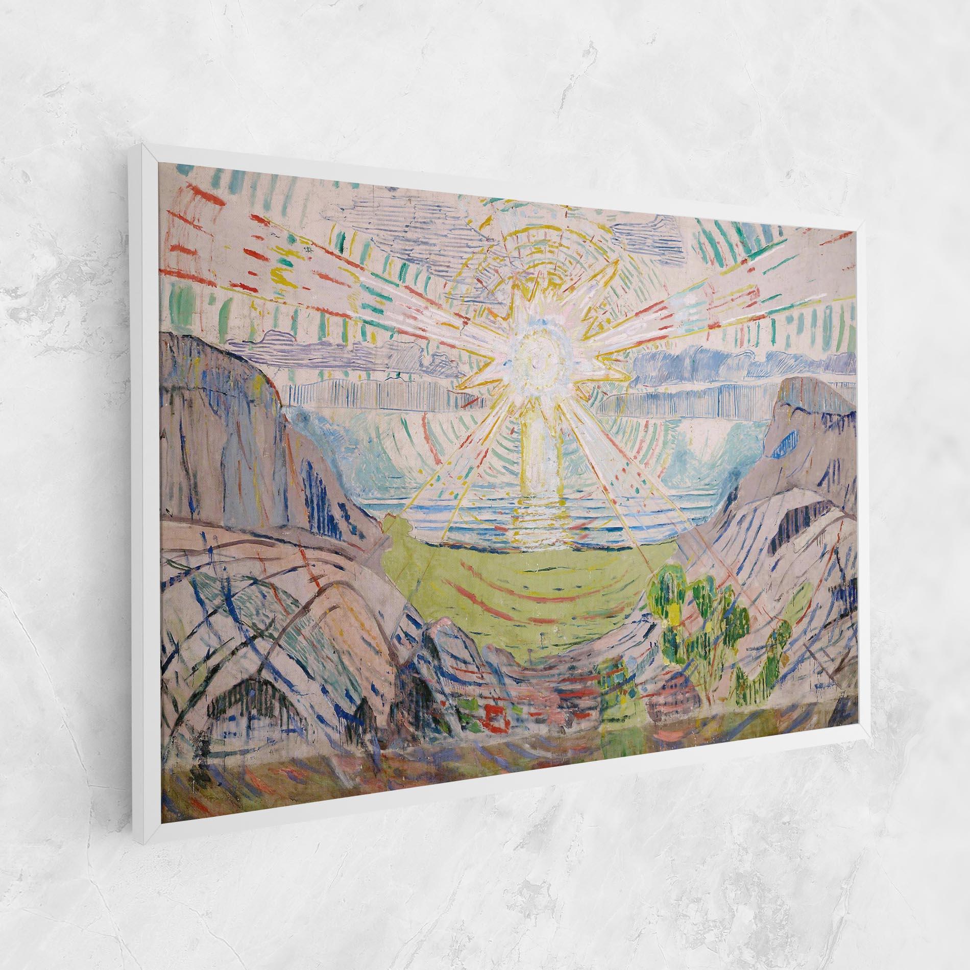 Leinwandbild The Sun Art mockup 1