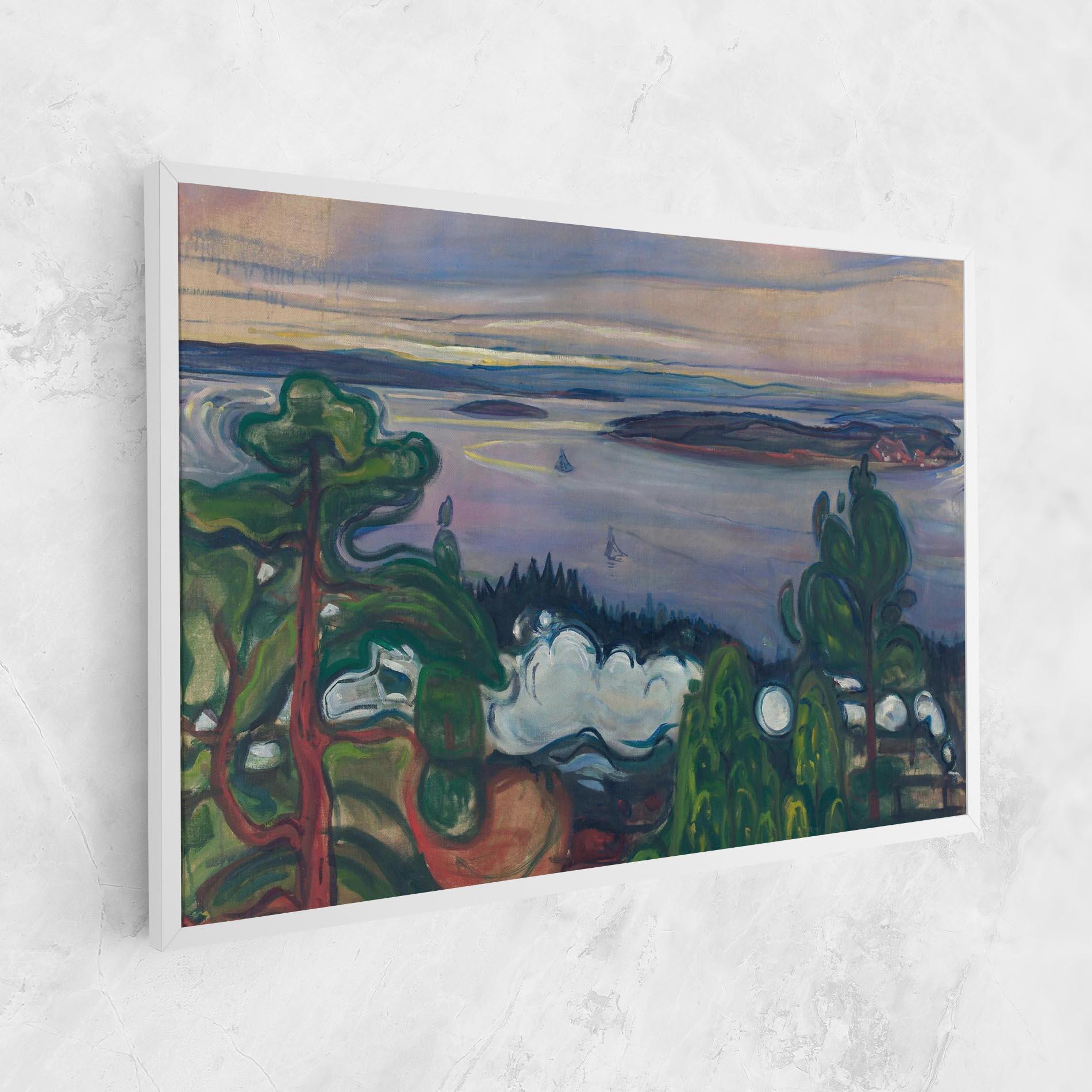 Leinwandbild Train Smoke mockup 1