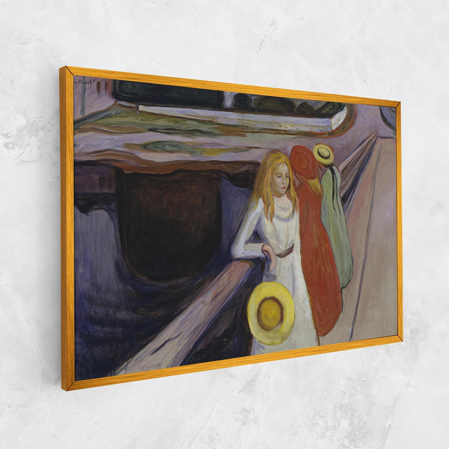 Leinwandbild Bridge Girls mockup 1