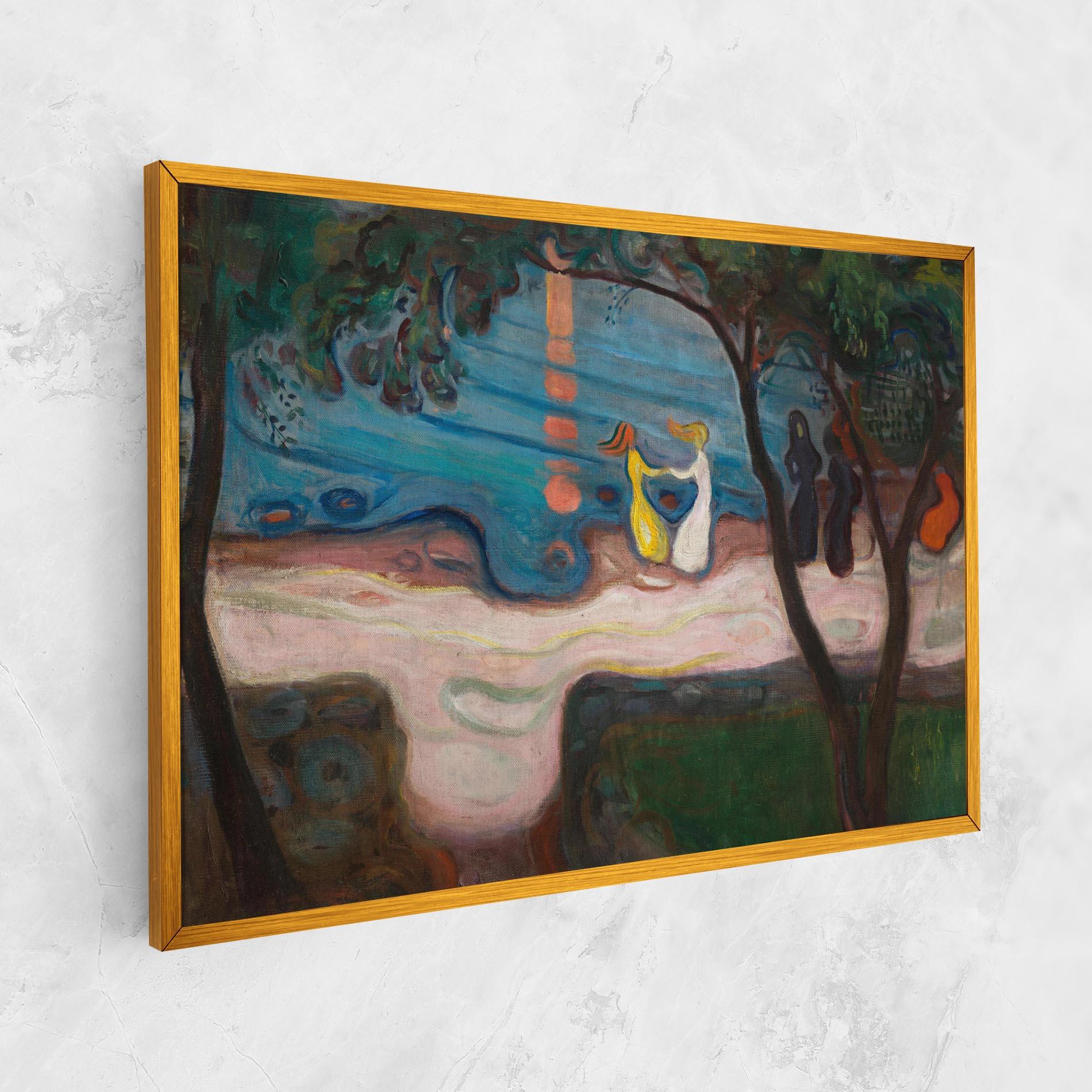 Leinwandbild Dance On The Beach mockup 1