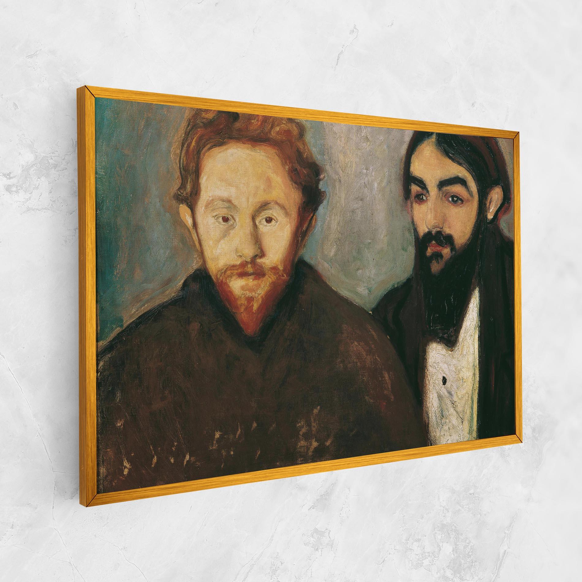 Leinwandbild Der Maler mockup 1