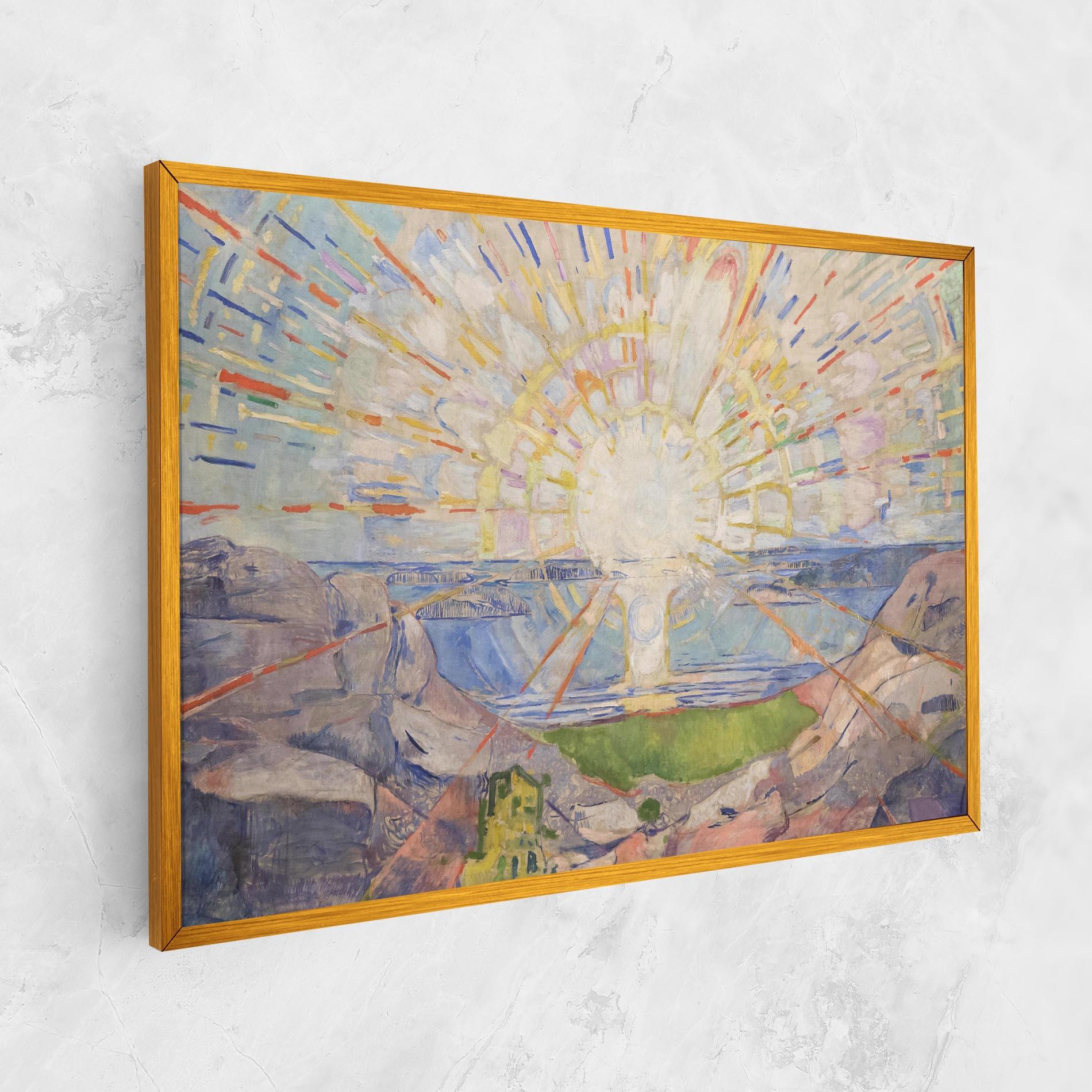 Leinwandbild The Sun mockup 1