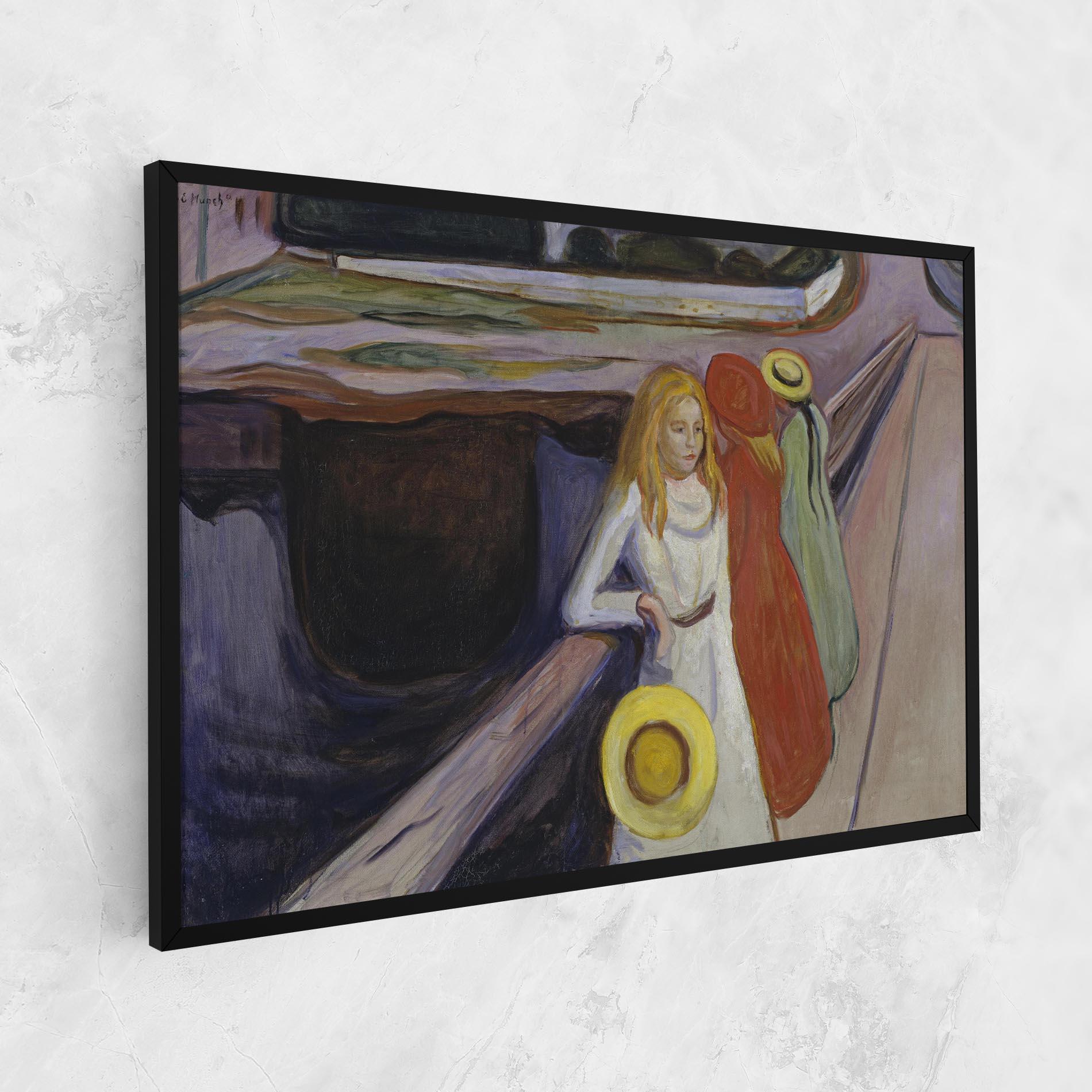 Leinwandbild Bridge Girls mockup 1