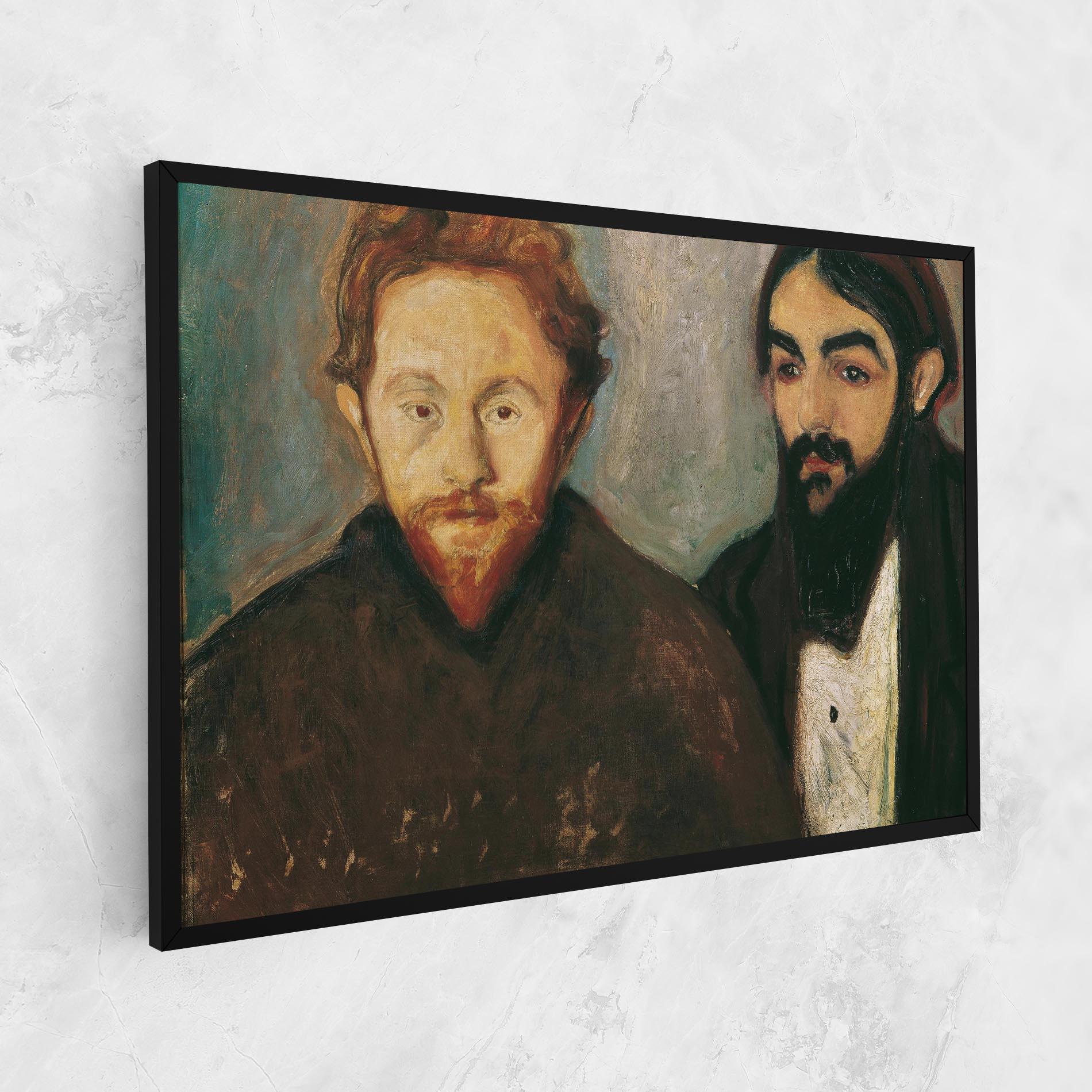 Leinwandbild Der Maler mockup 1