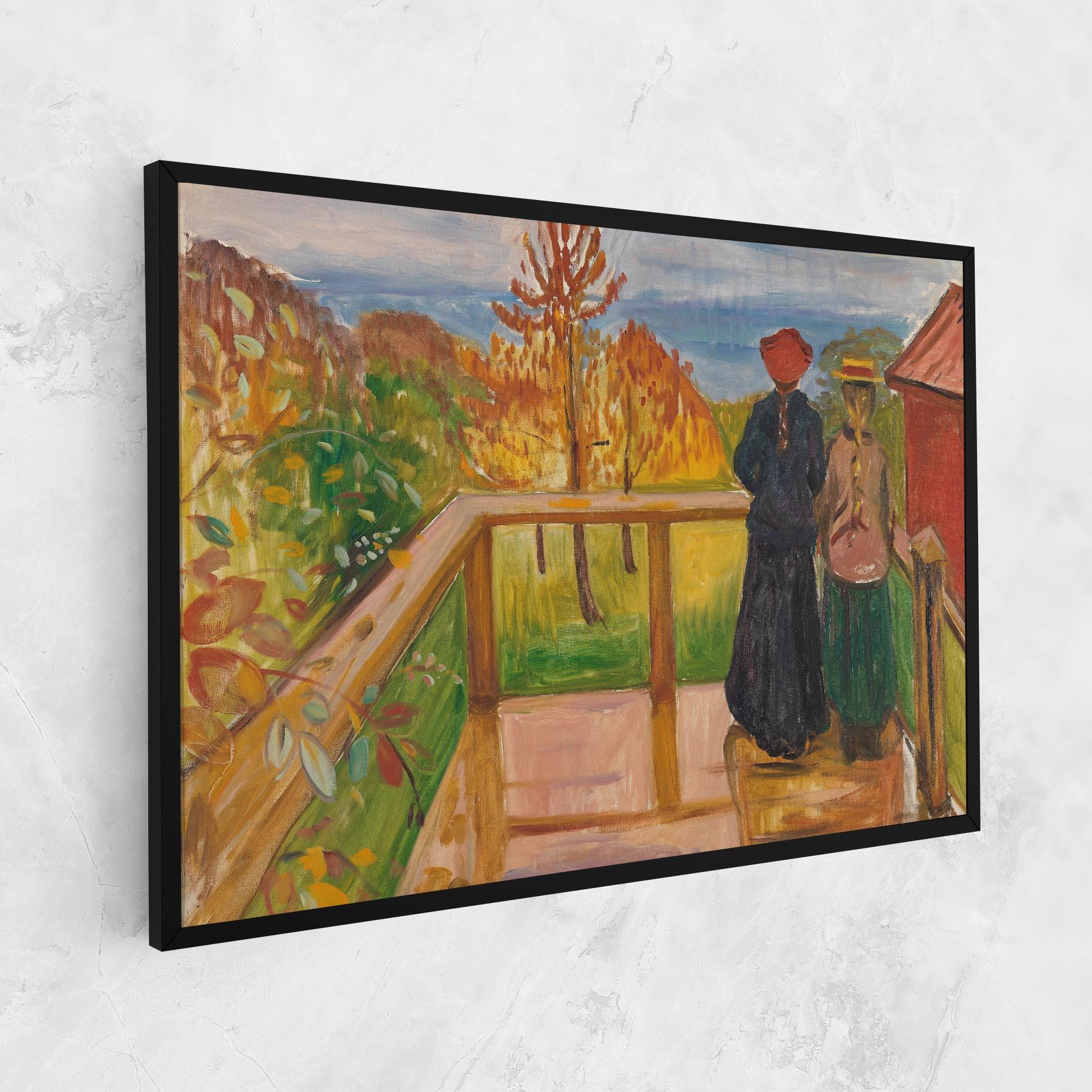 Leinwandbild On The Veranda mockup 1