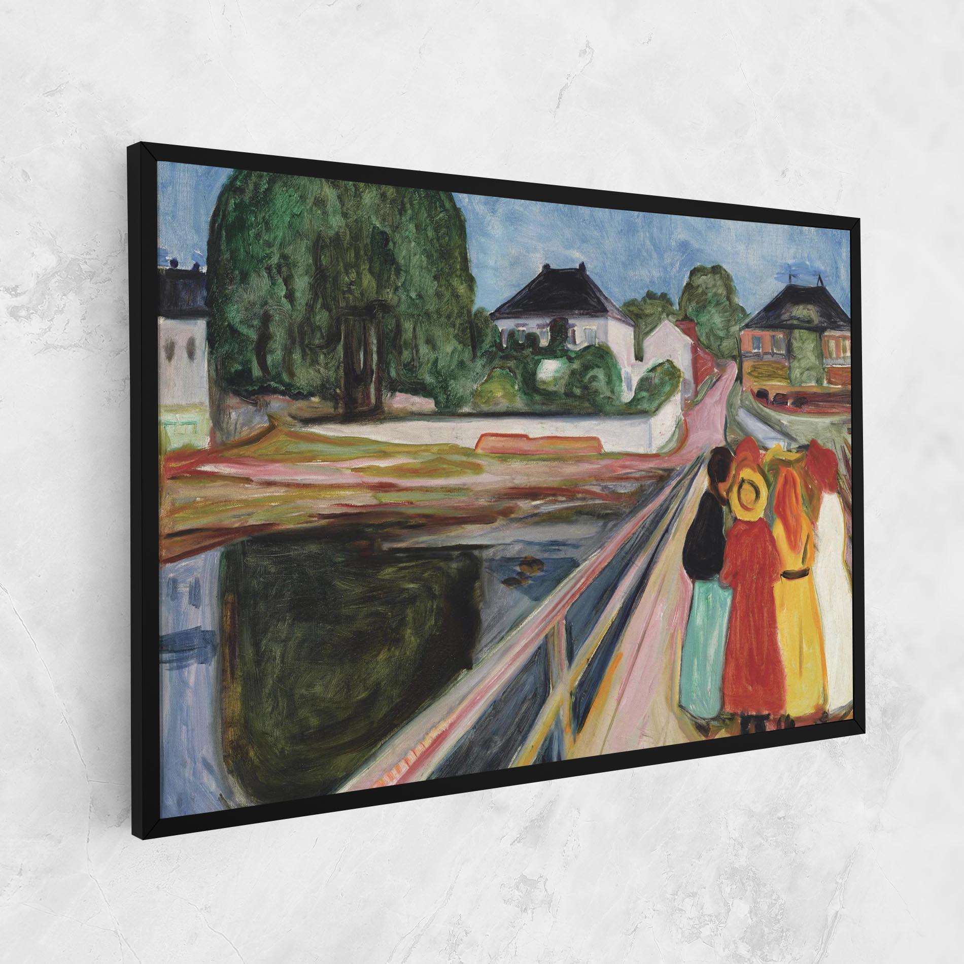 Leinwandbild Pikene Pa Broen mockup 1