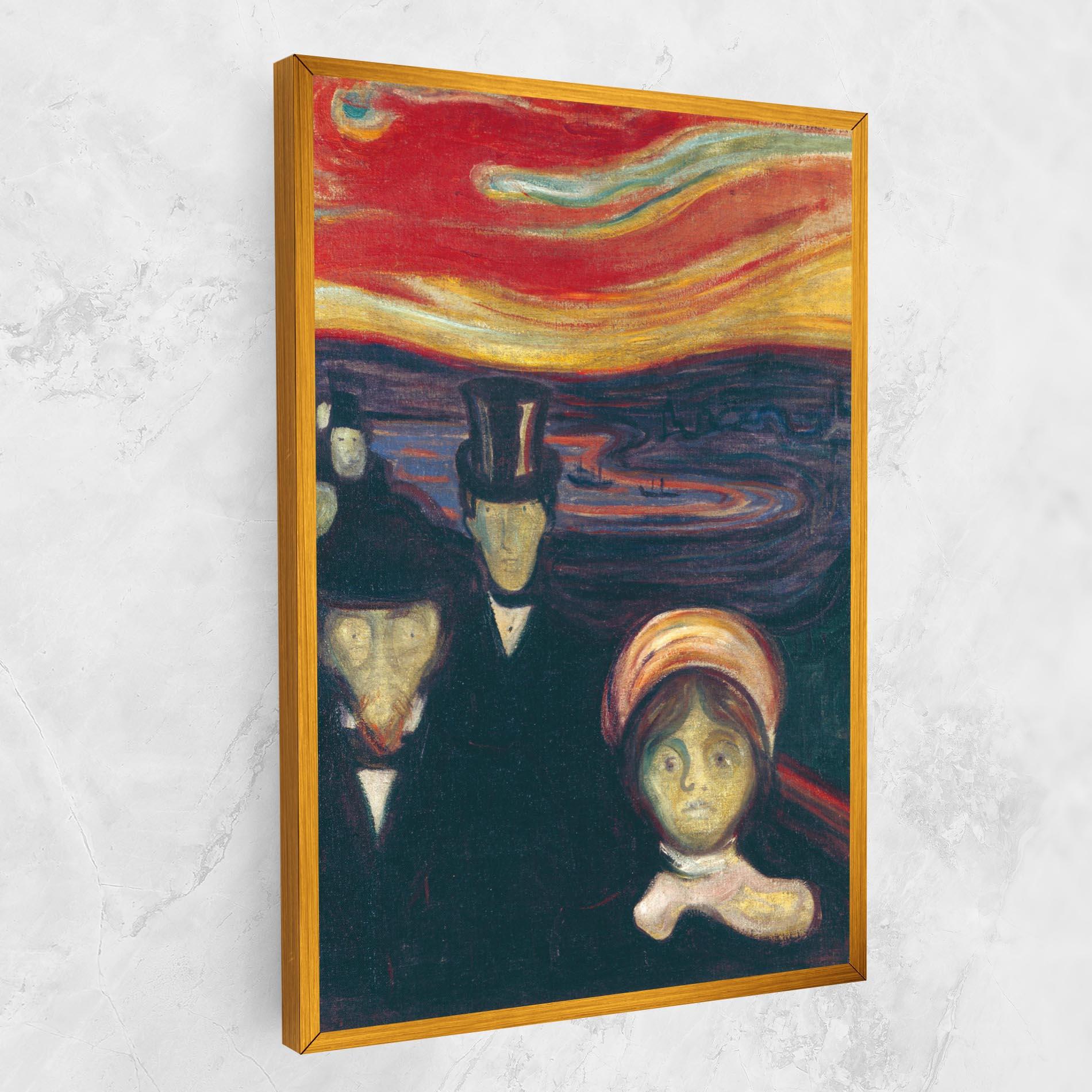 Leinwandbild Anxiety mockup 1