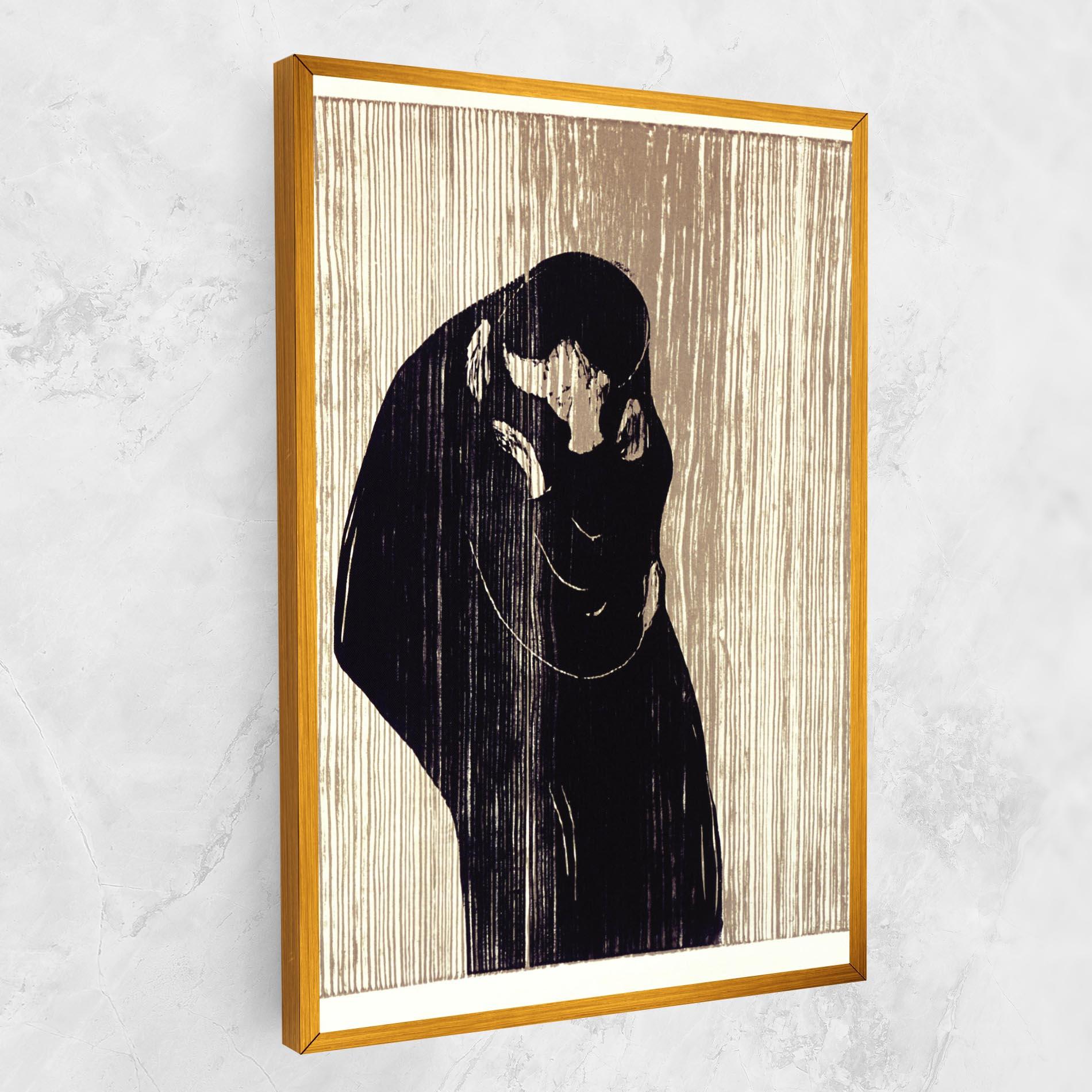 Leinwandbild Kiss mockup 1