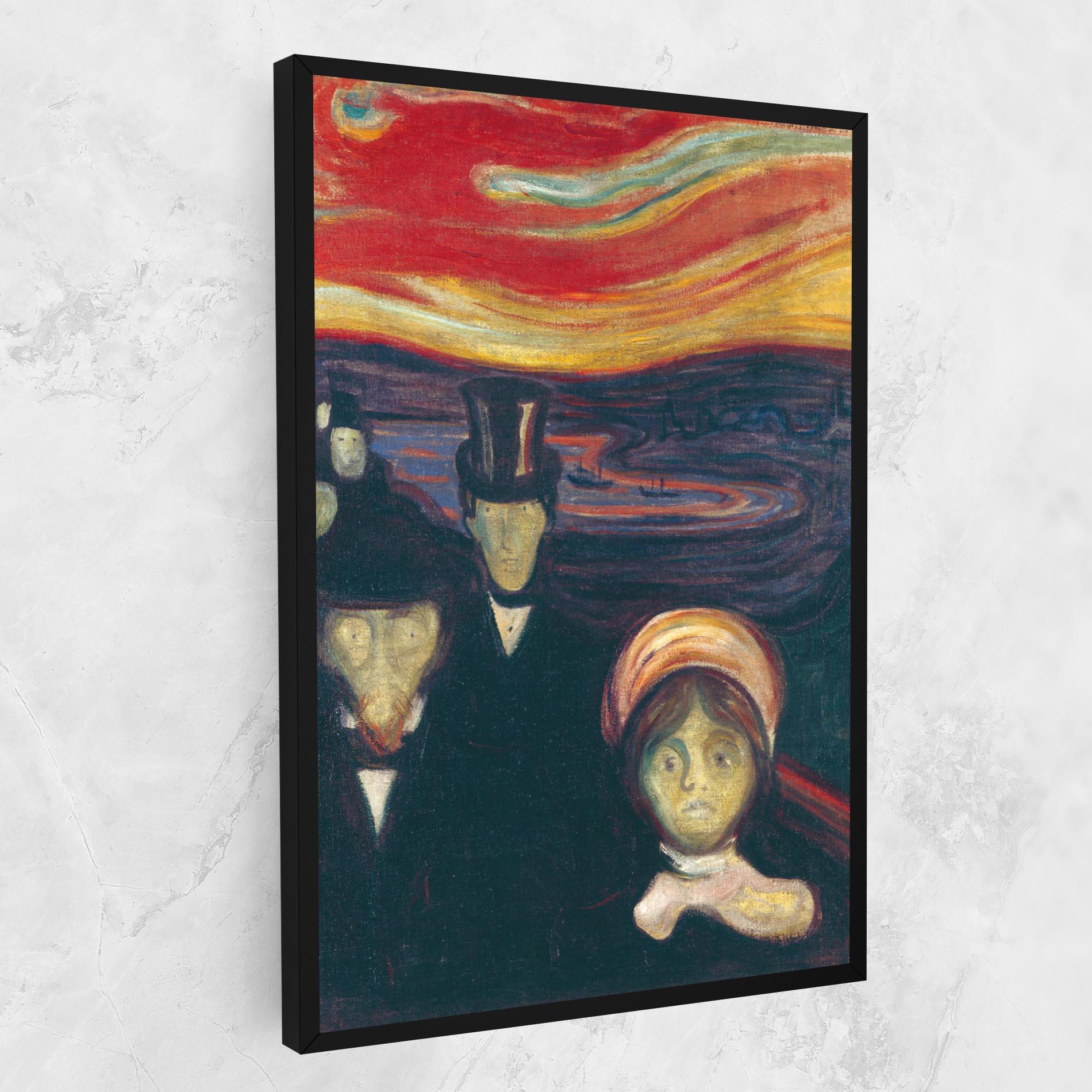 Leinwandbild Anxiety mockup 1