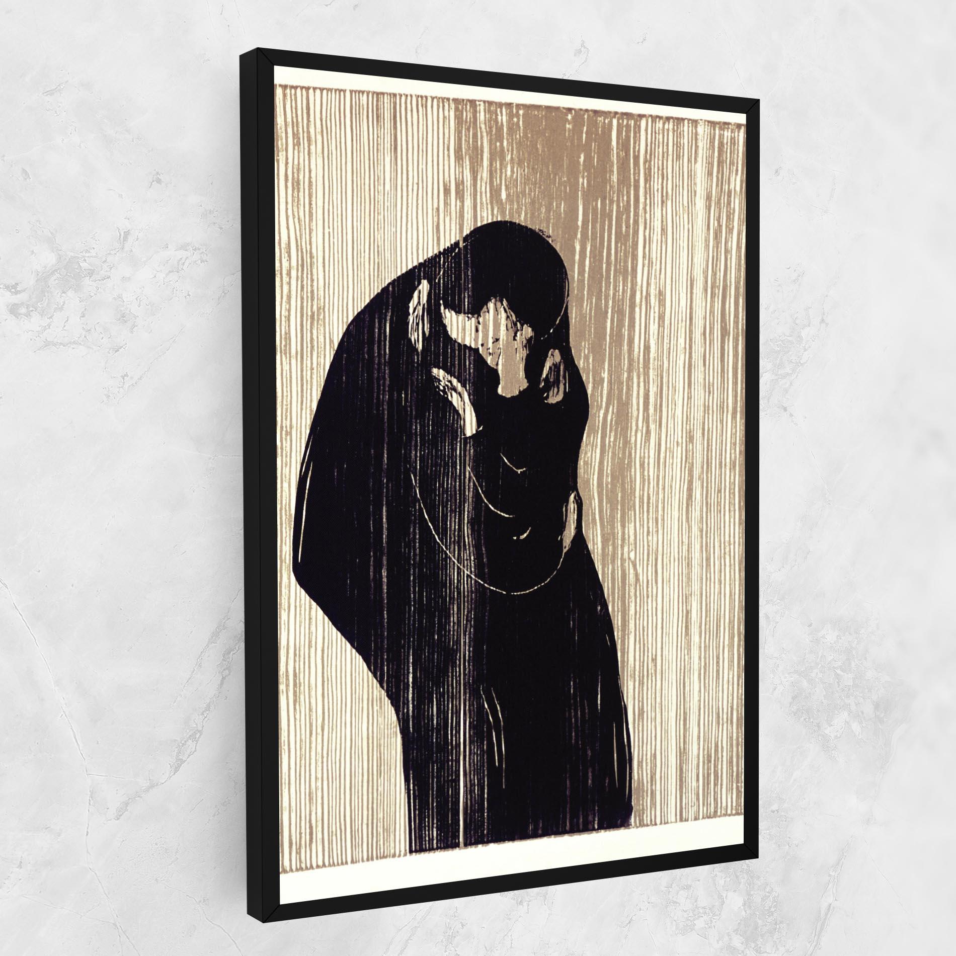 Leinwandbild Kiss mockup 1