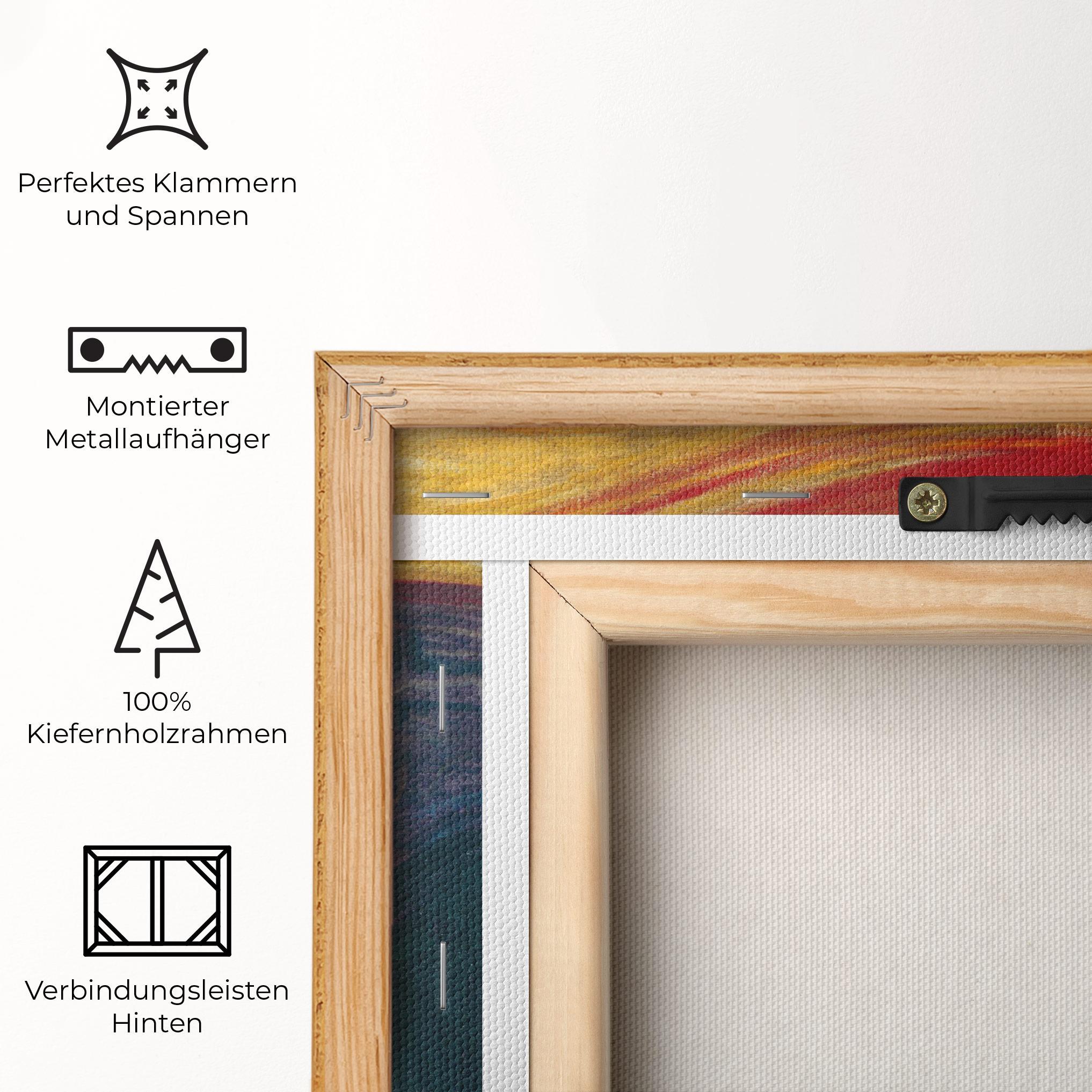 Leinwandbild Anxiety mockup 5