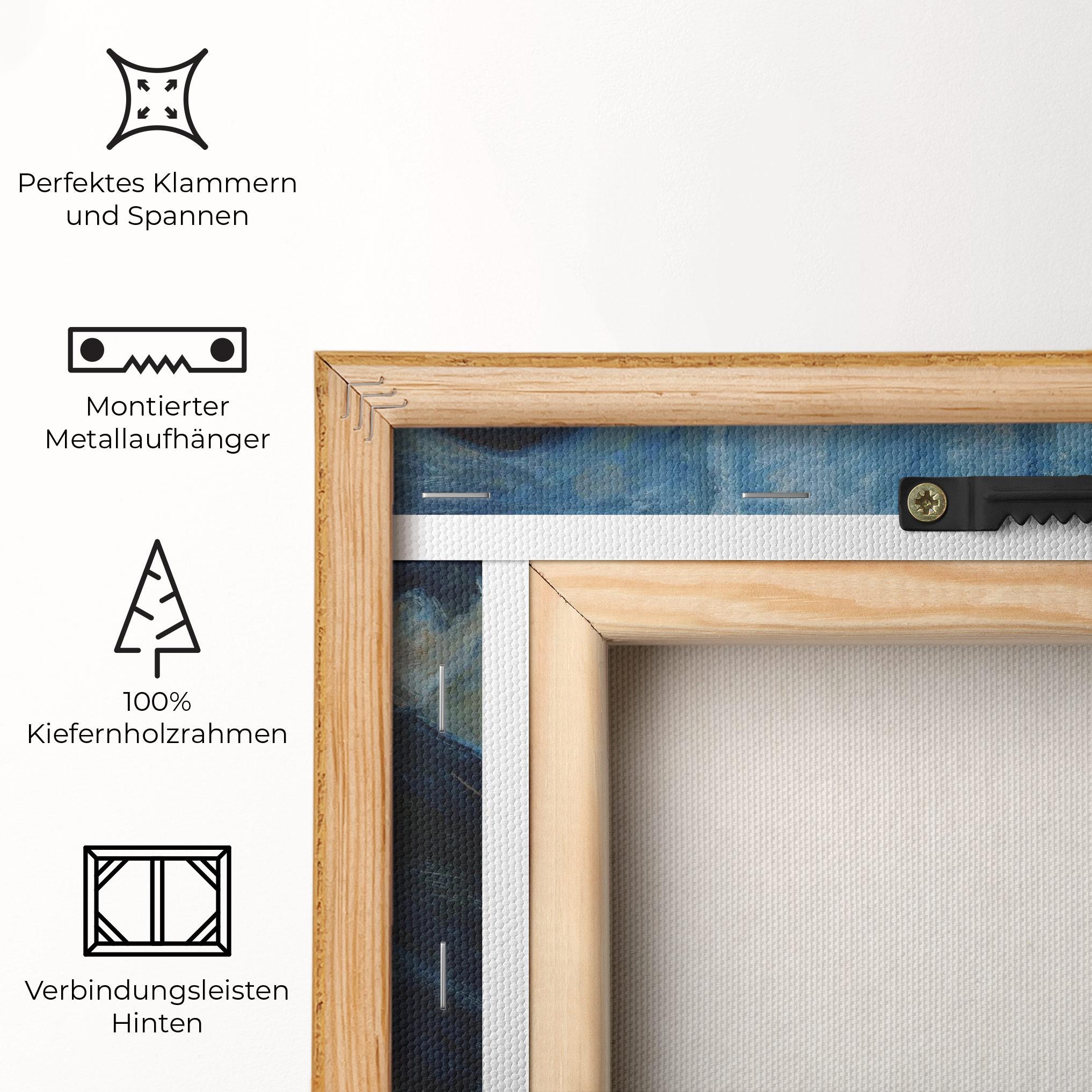 Leinwandbild Kiss By The Window mockup 5