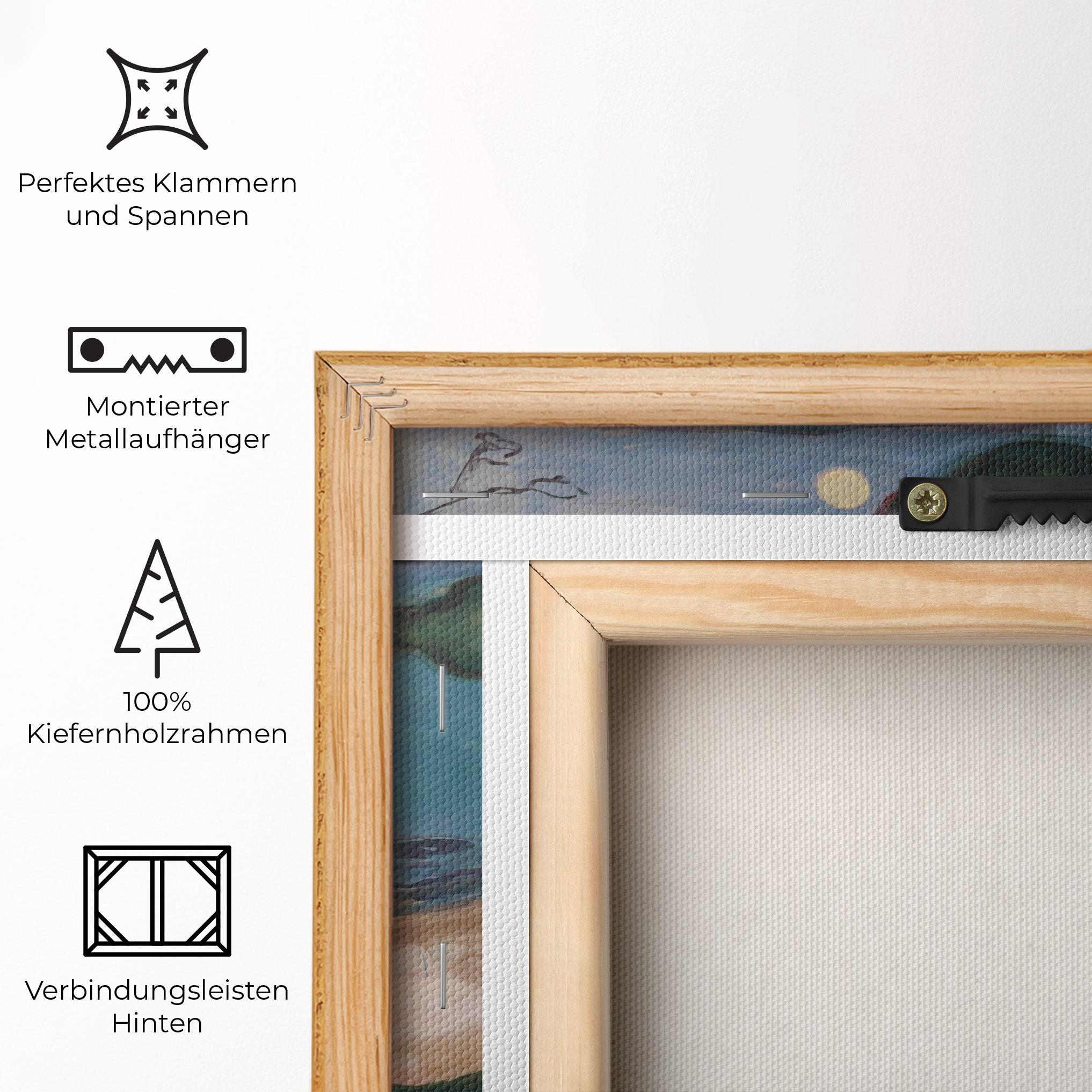 Leinwandbild Moonlight mockup 5