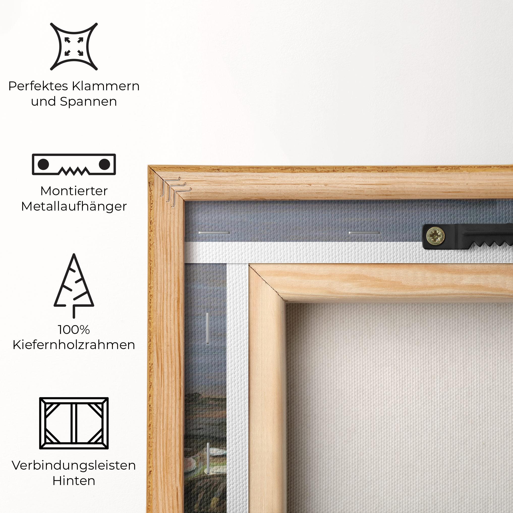 Leinwandbild Summer Night Beach mockup 5