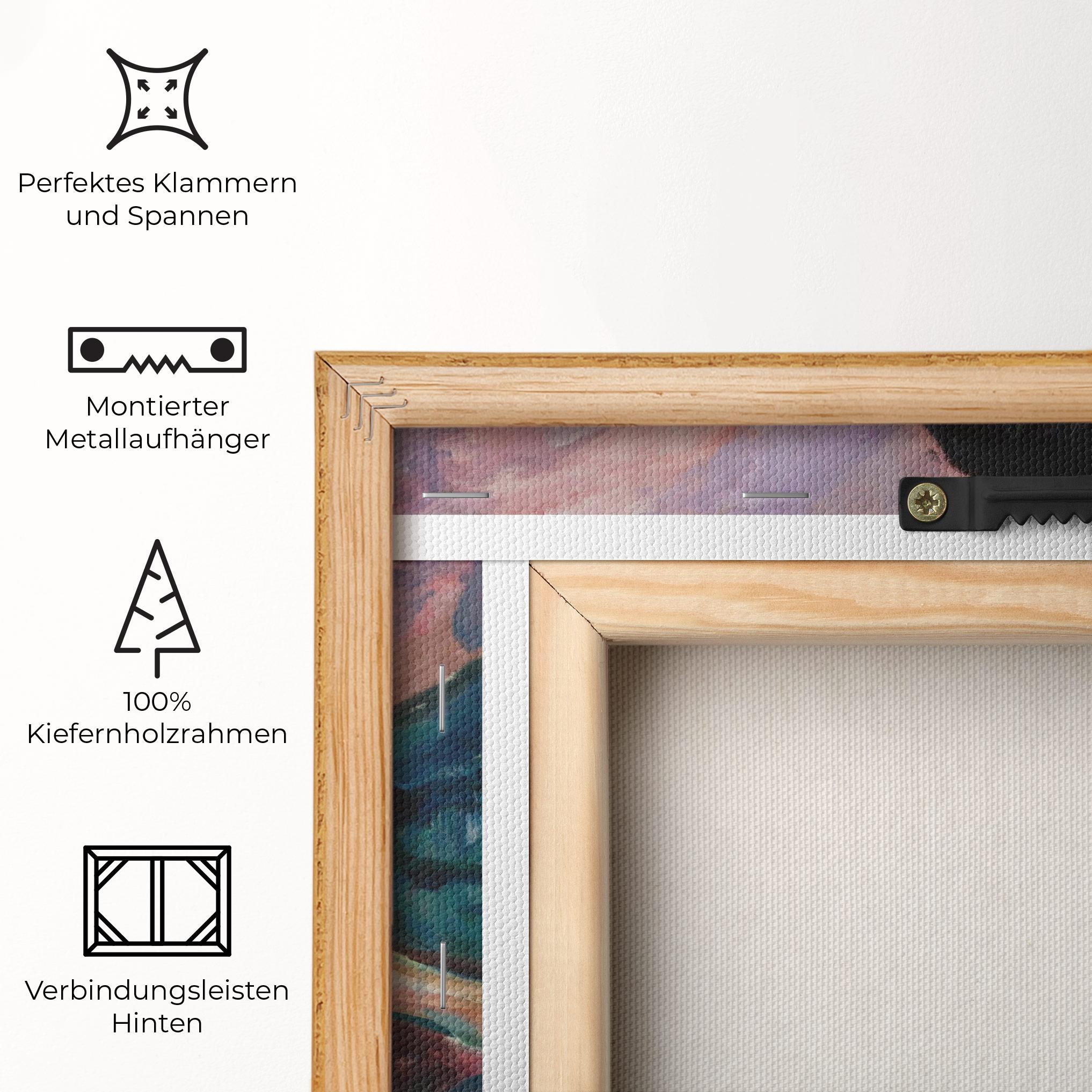 Leinwandbild Weeping Nude mockup 5