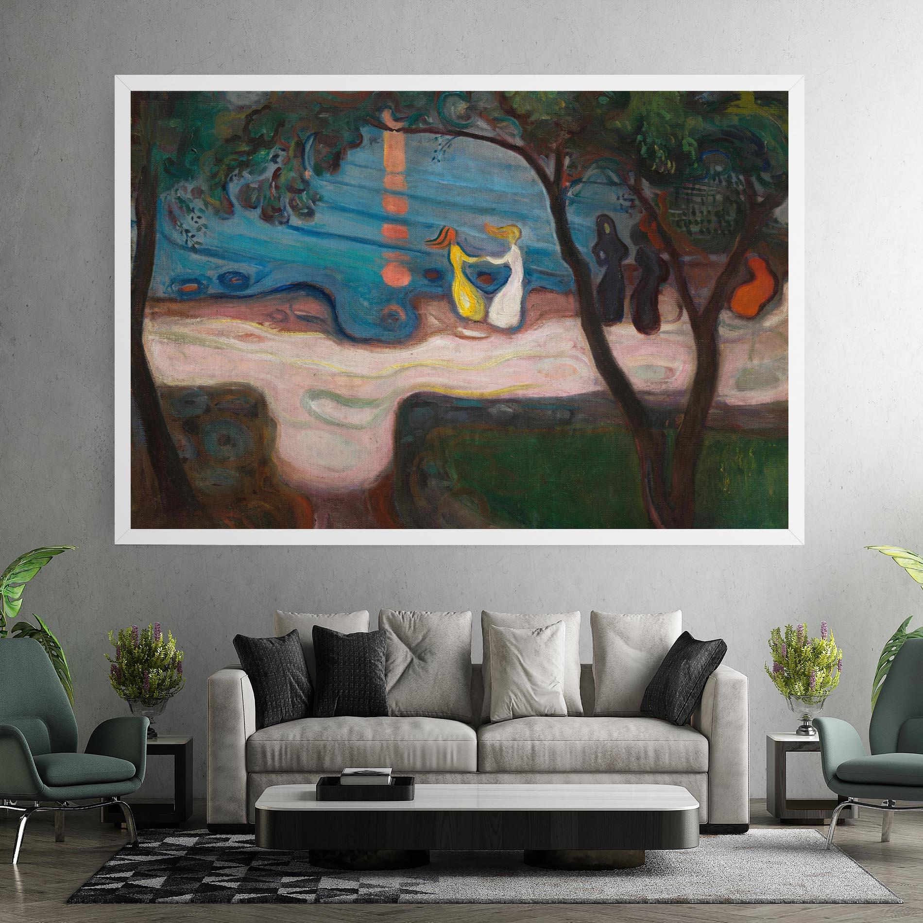 Leinwandbild Dance On The Beach mockup 7