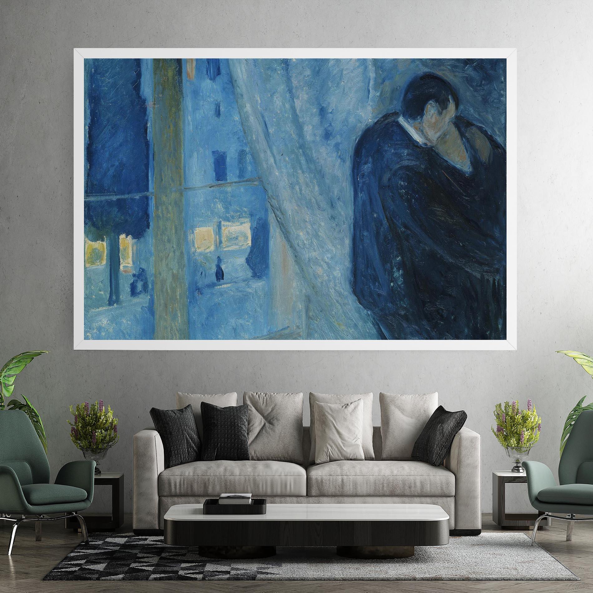 Leinwandbild Kiss By The Window mockup 7