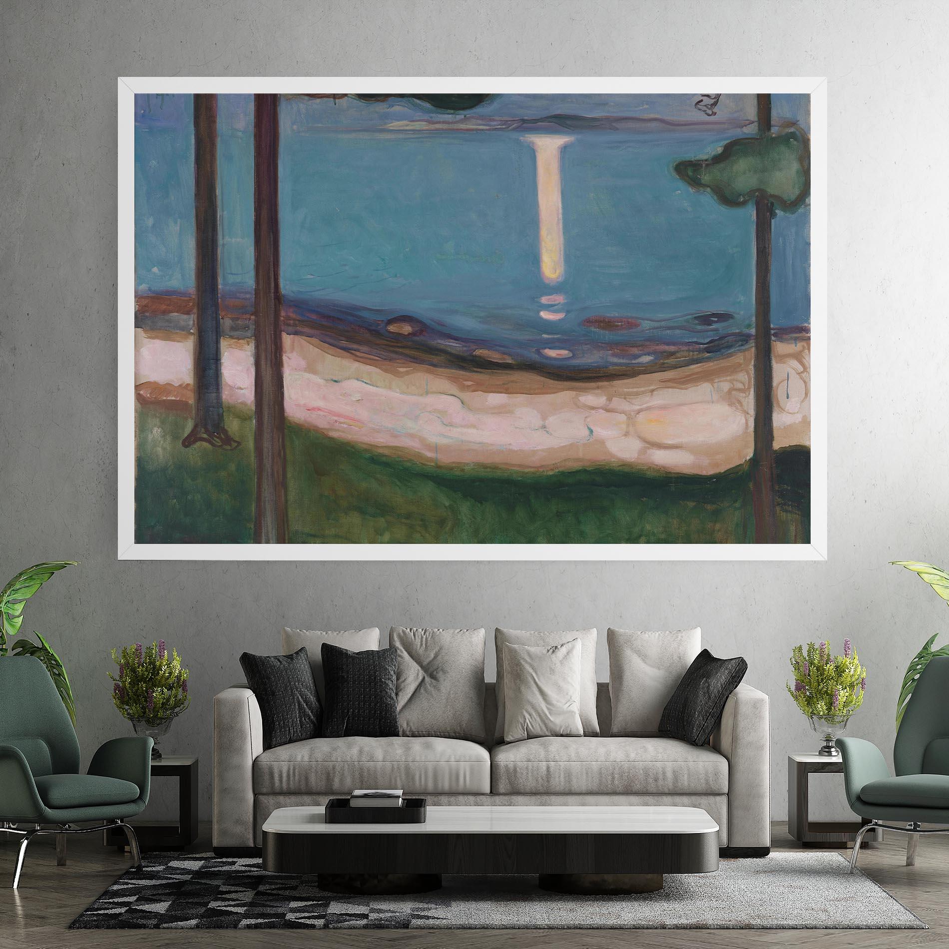 Leinwandbild Moonlight mockup 7