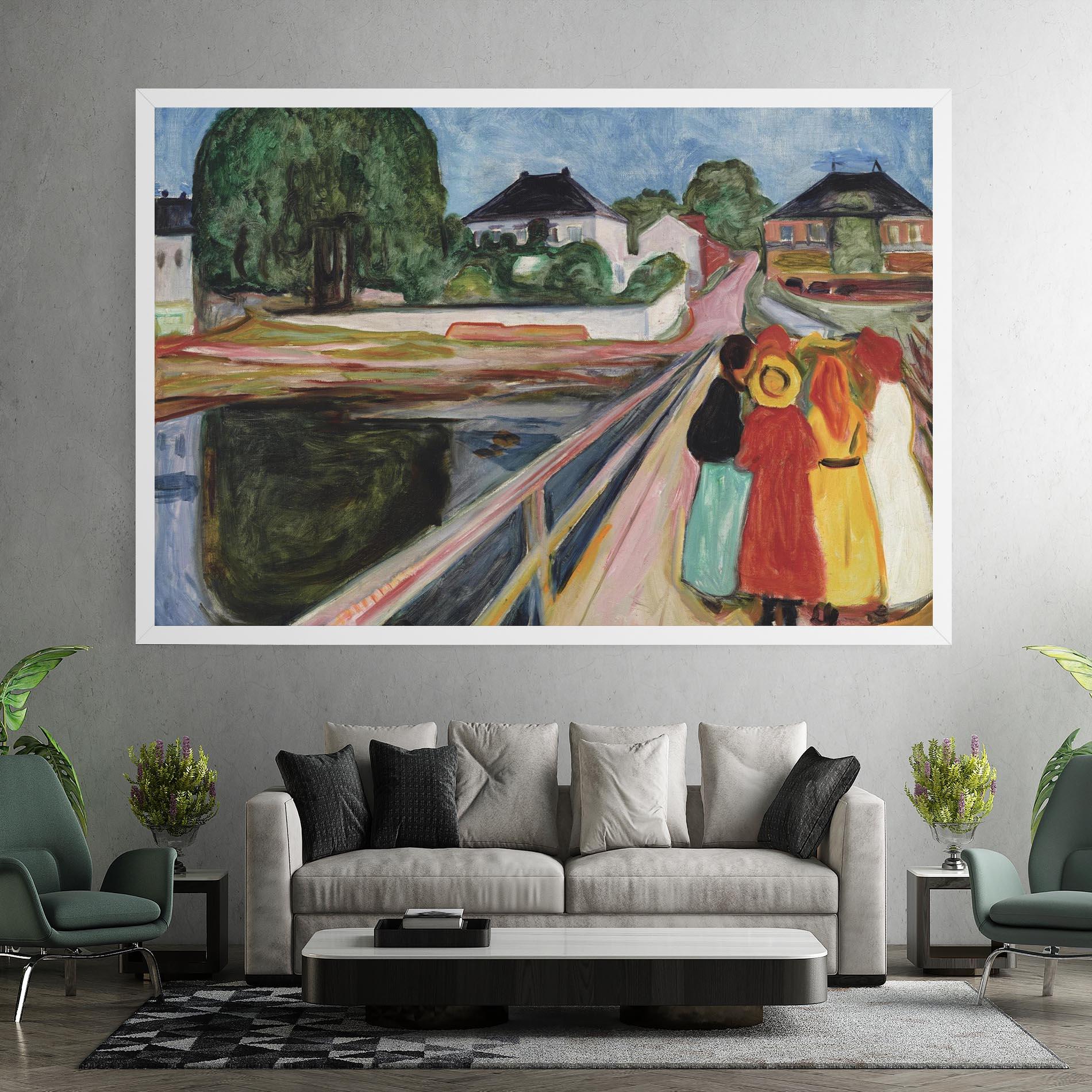 Leinwandbild Pikene Pa Broen mockup 7