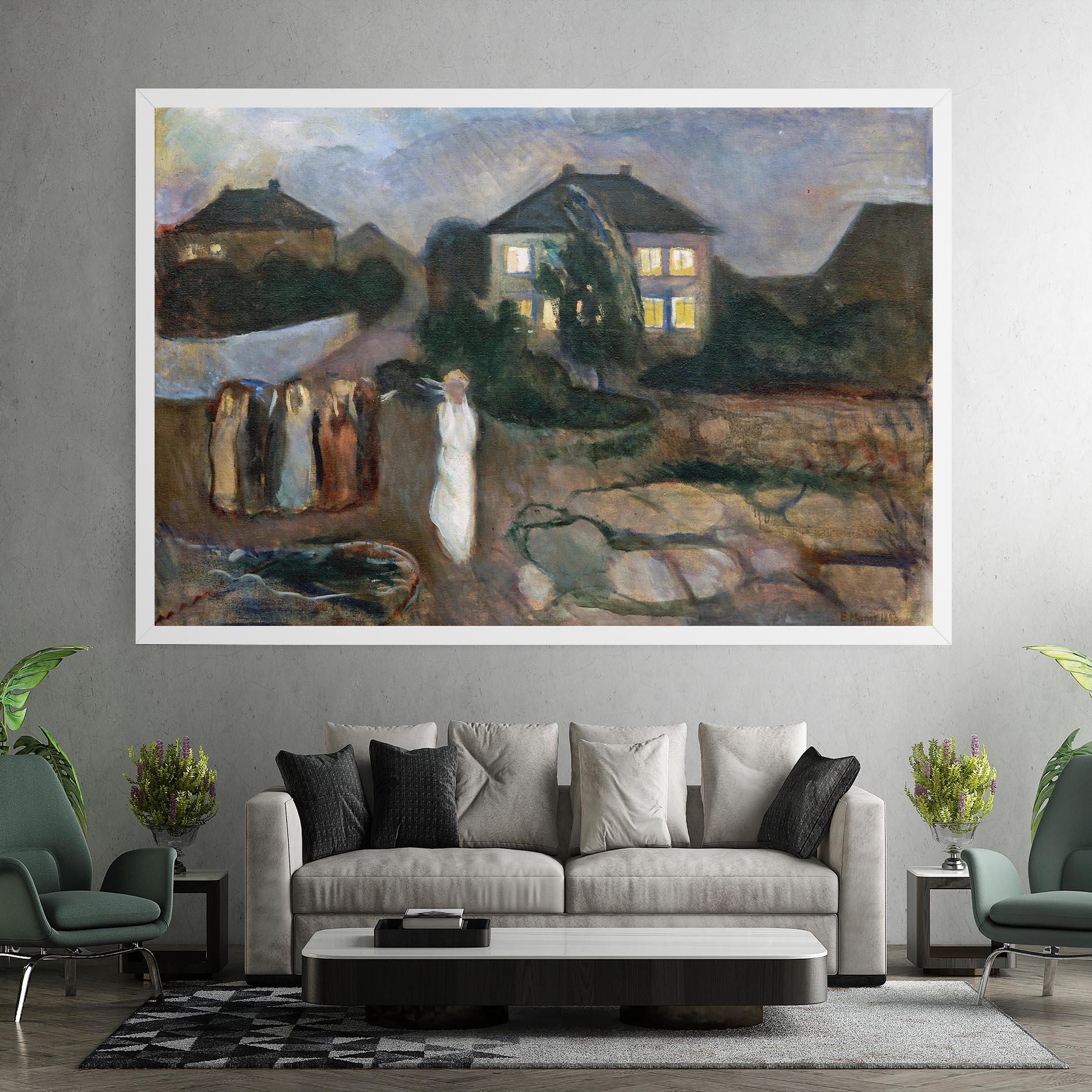 Leinwandbild The Storm mockup 7