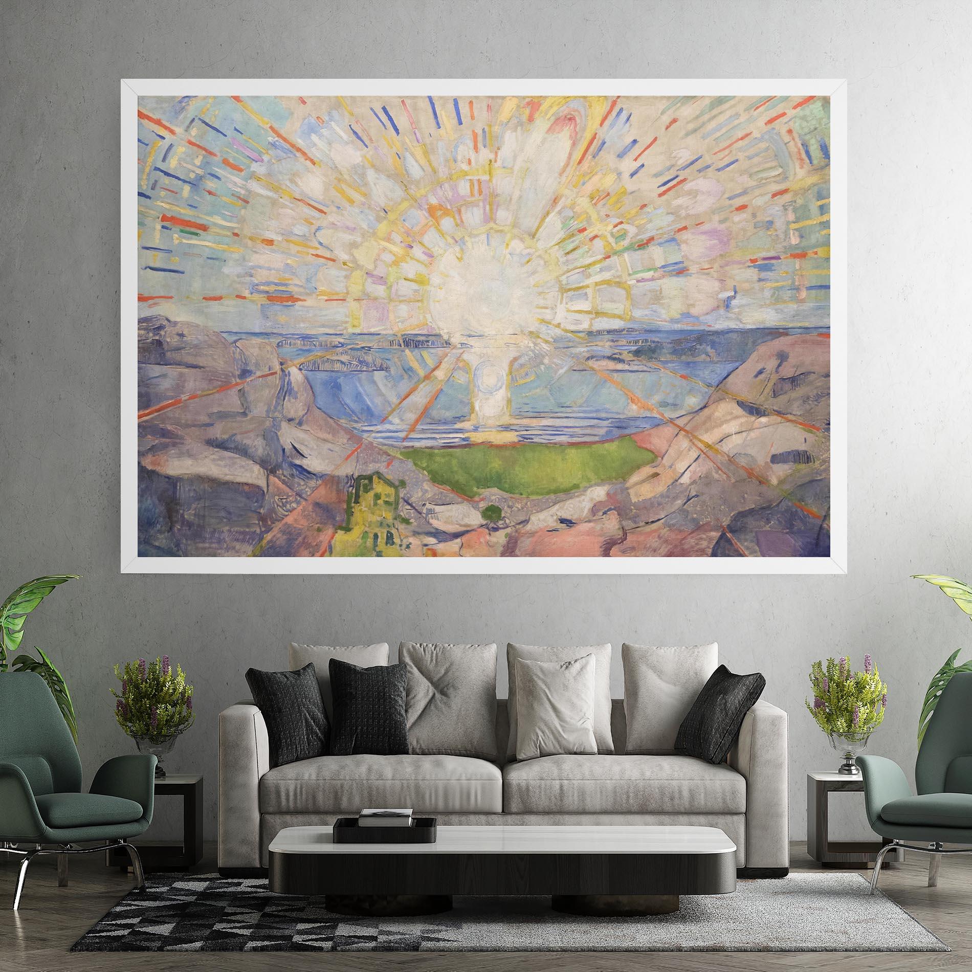 Leinwandbild The Sun mockup 7