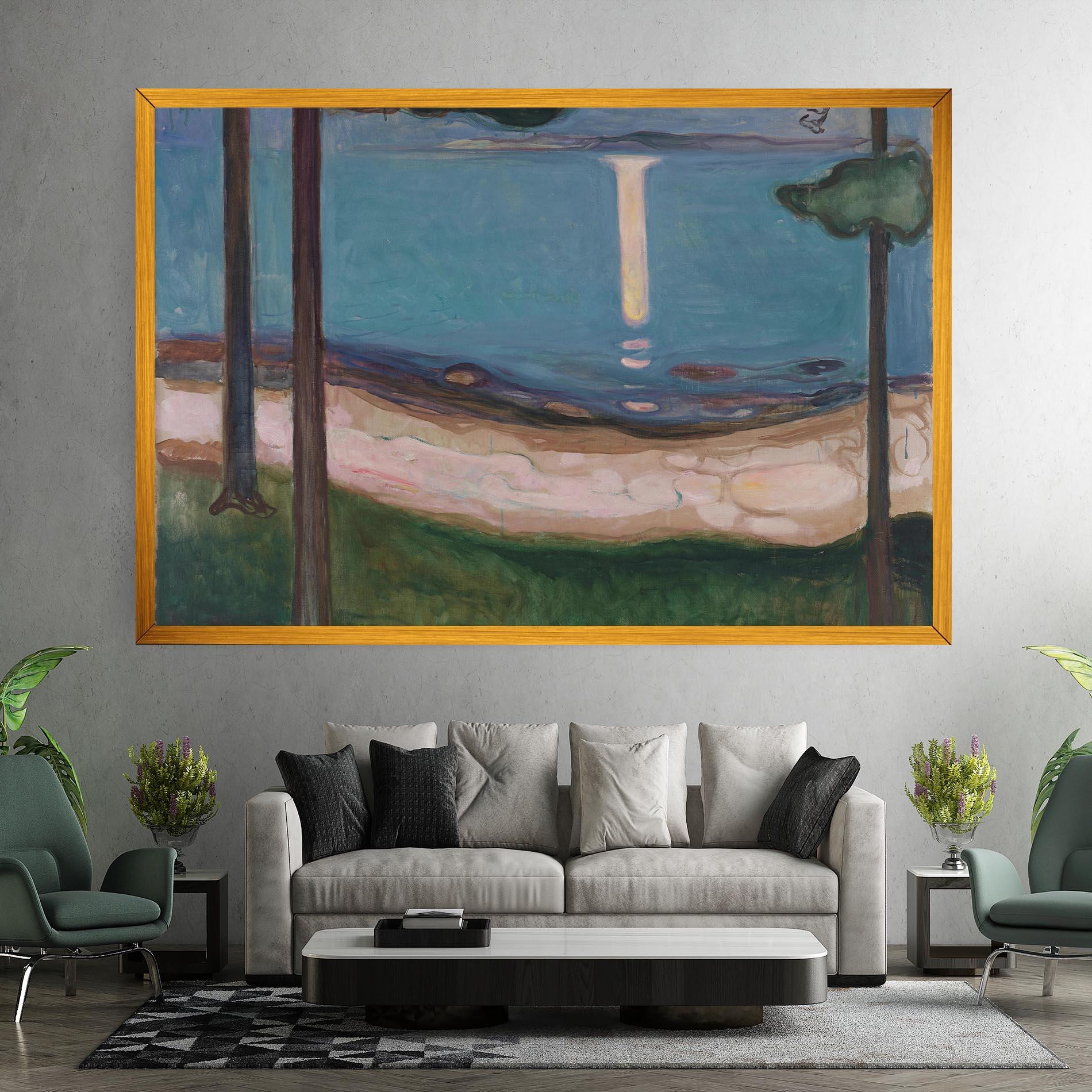 Leinwandbild Moonlight mockup 7