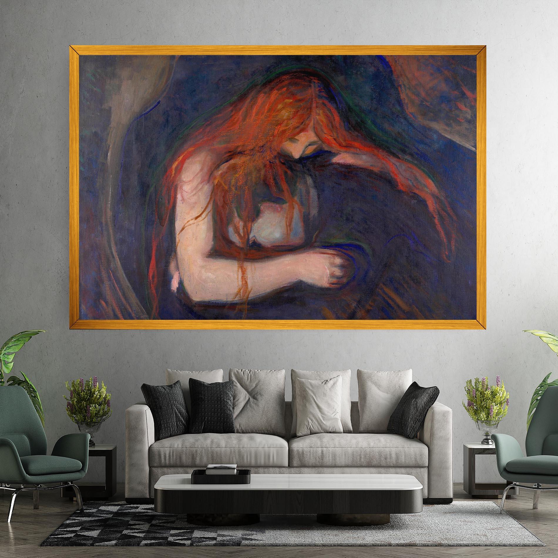 Leinwandbild Vampire mockup 7