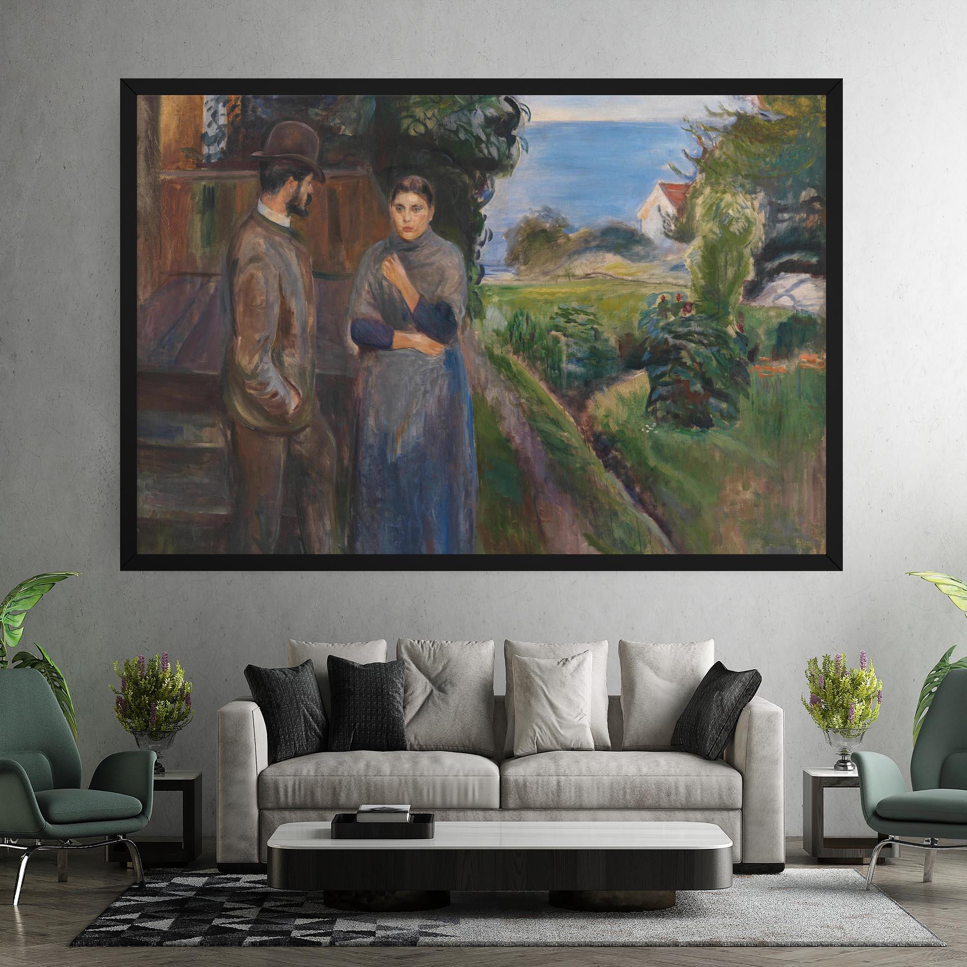 Leinwandbild Evening Passion mockup 7