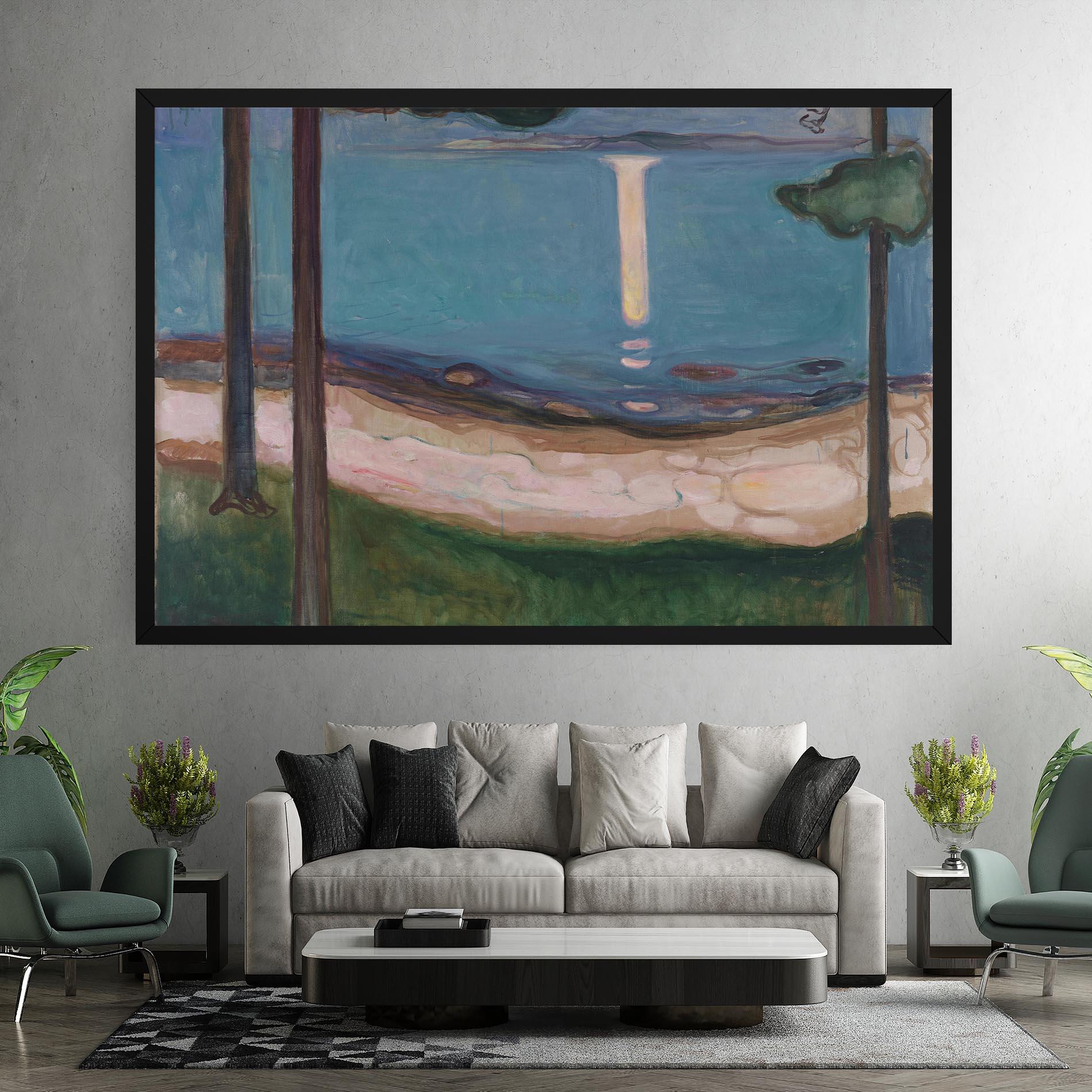 Leinwandbild Moonlight mockup 7