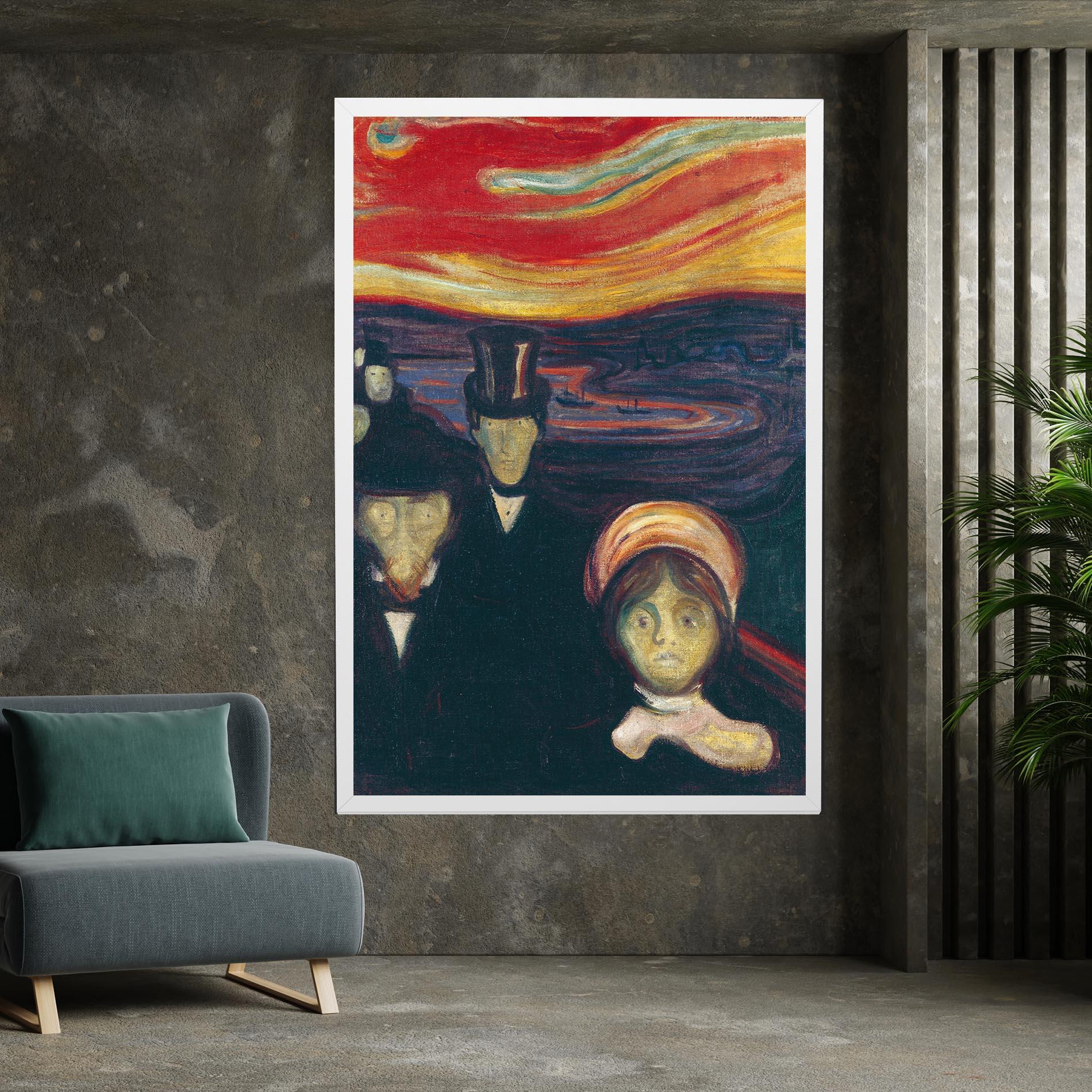 Leinwandbild Anxiety mockup 7