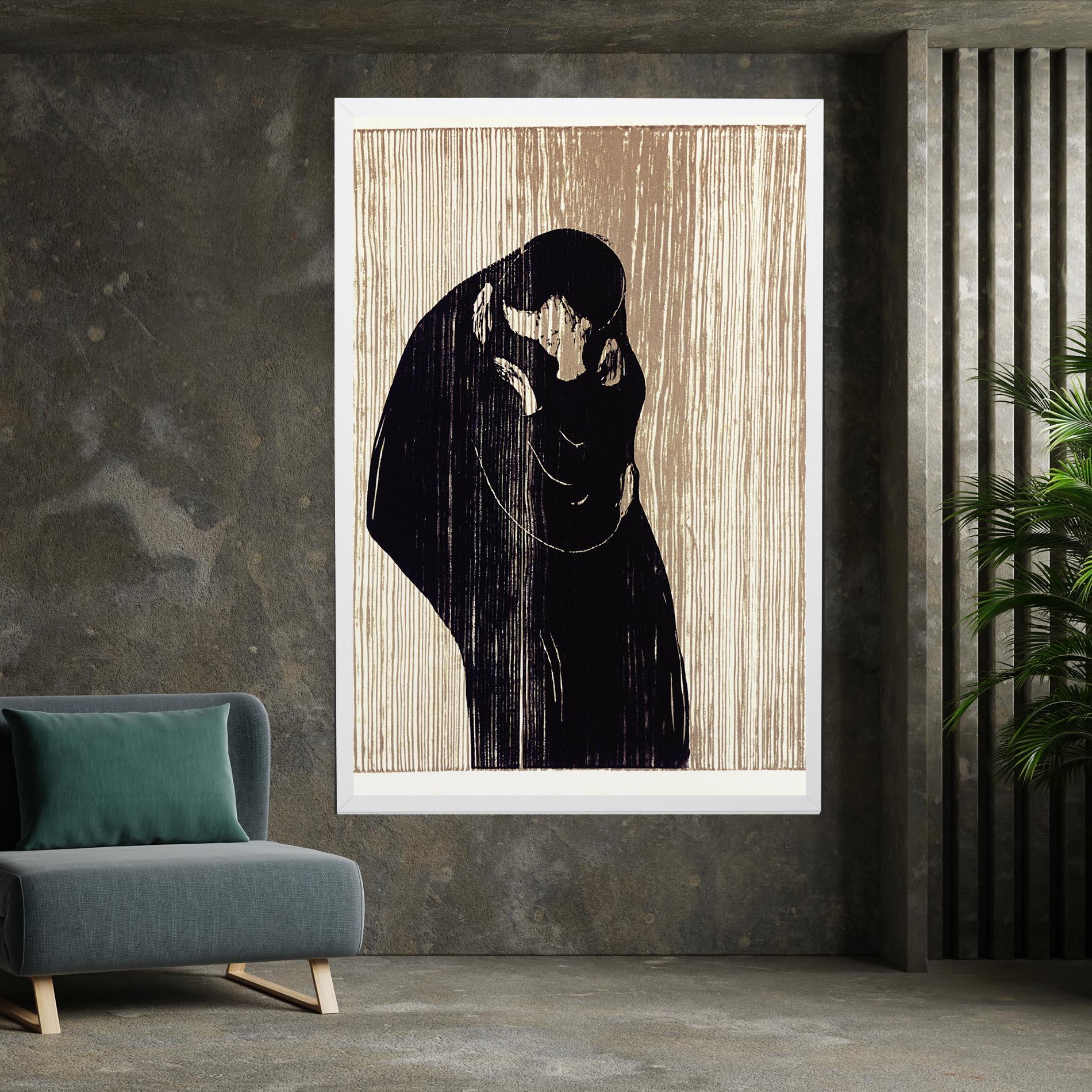 Leinwandbild Kiss mockup 7