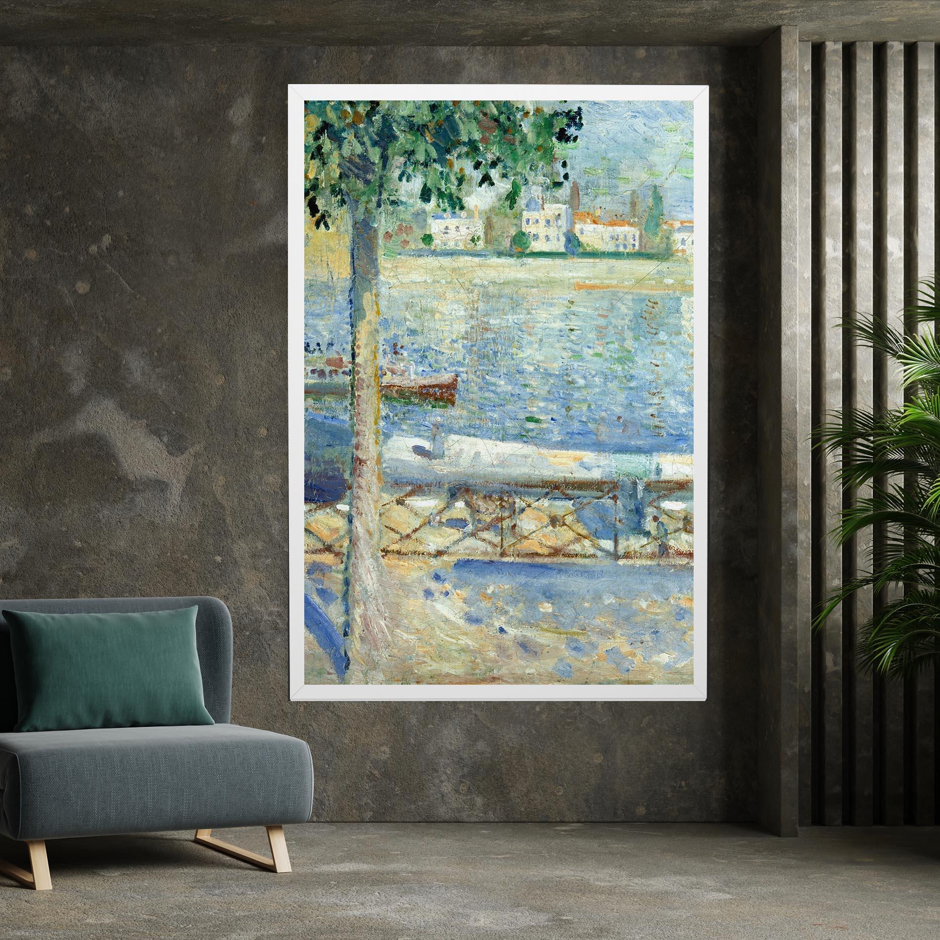 Leinwandbild Seine At Saint mockup 7