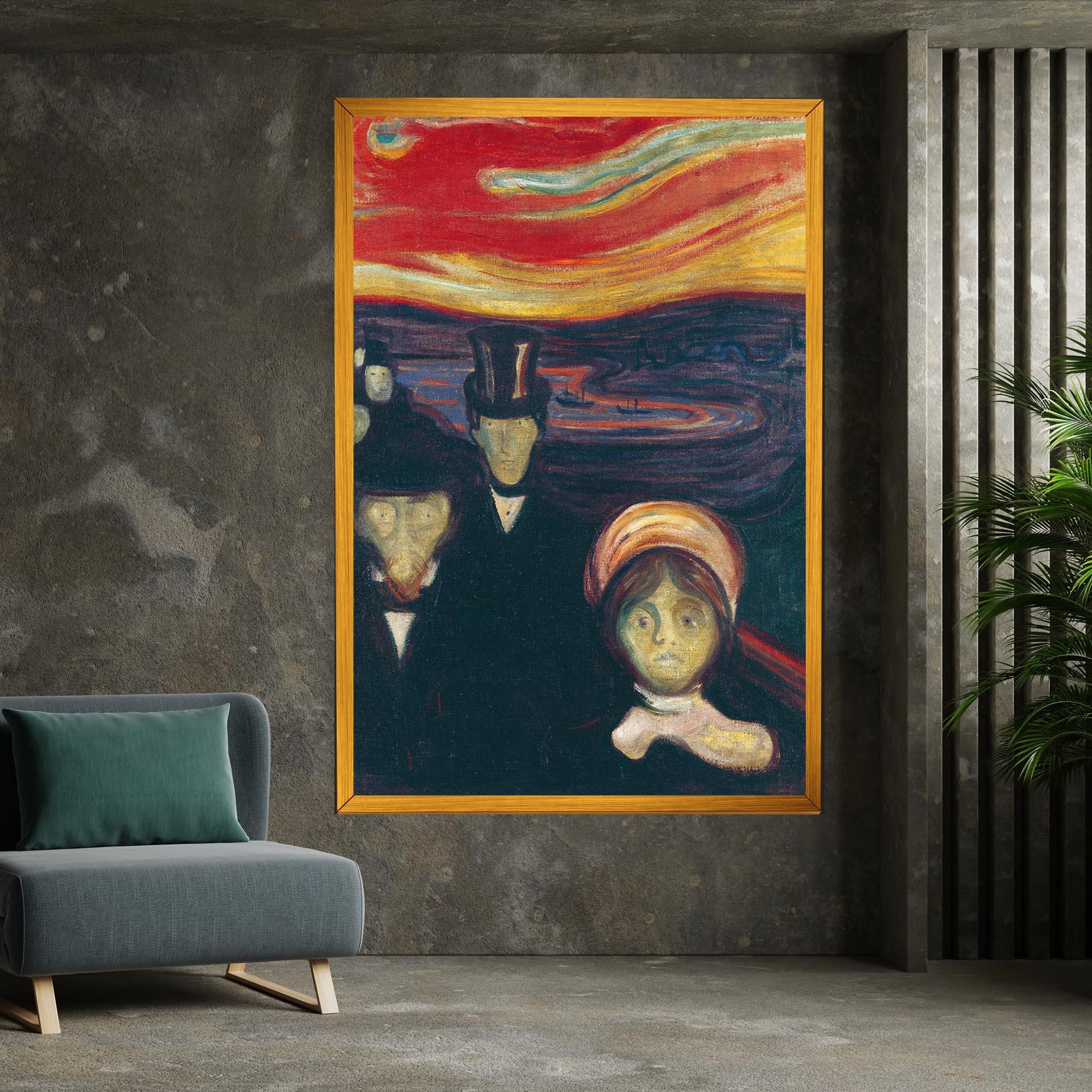 Leinwandbild Anxiety mockup 7