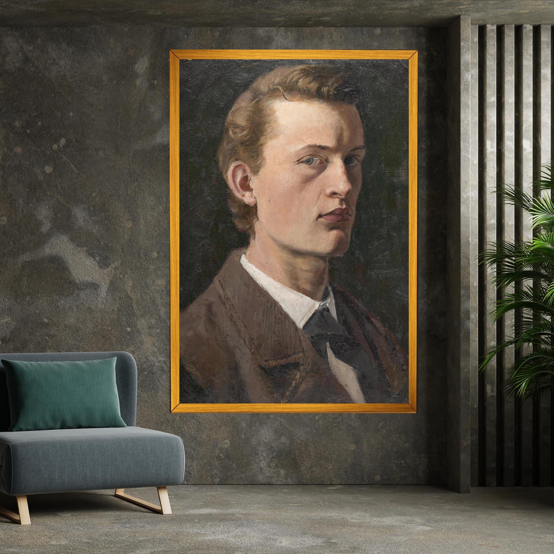 Leinwandbild Self Portrait mockup 7