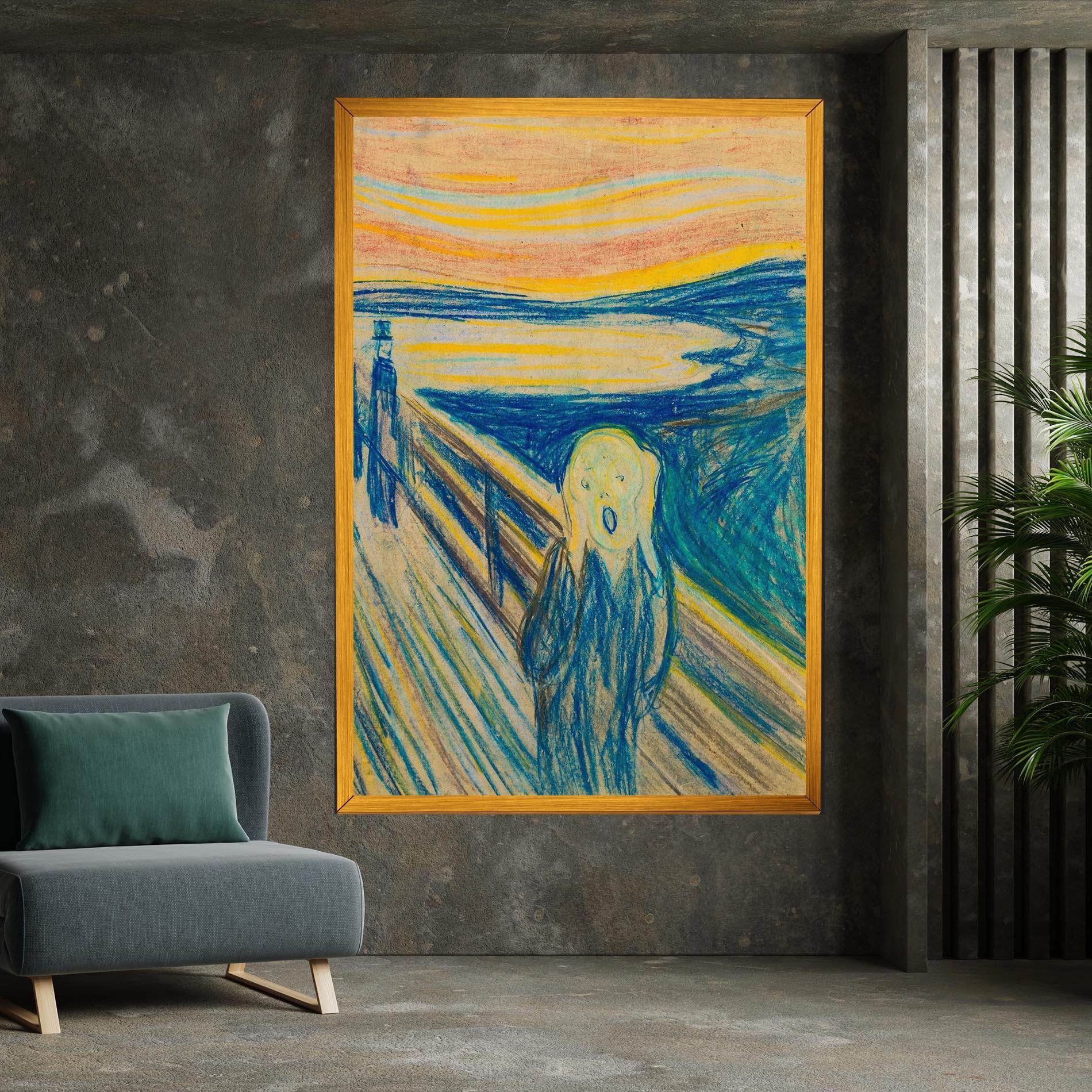 Leinwandbild Skrik_1893 mockup 7