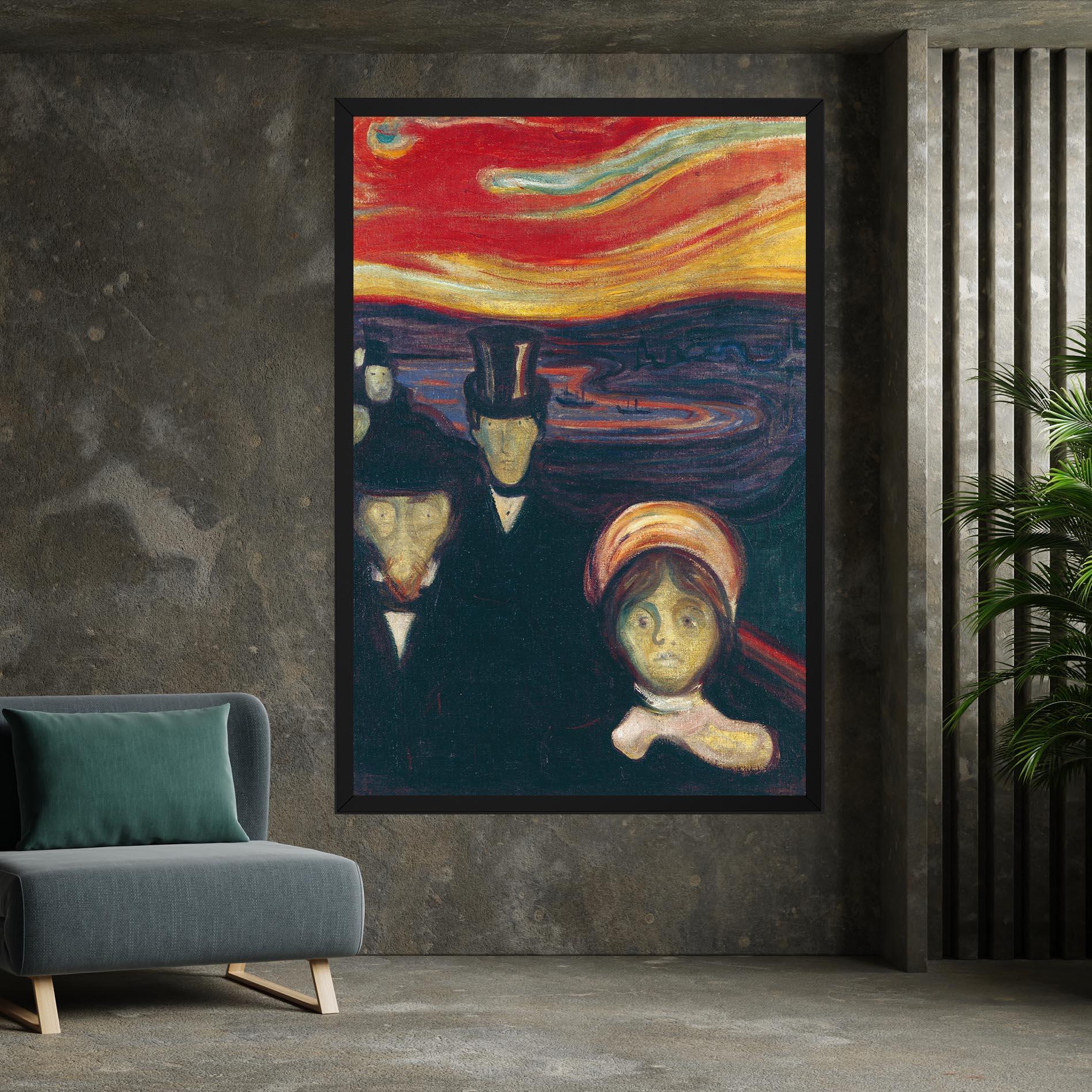 Leinwandbild Anxiety mockup 7