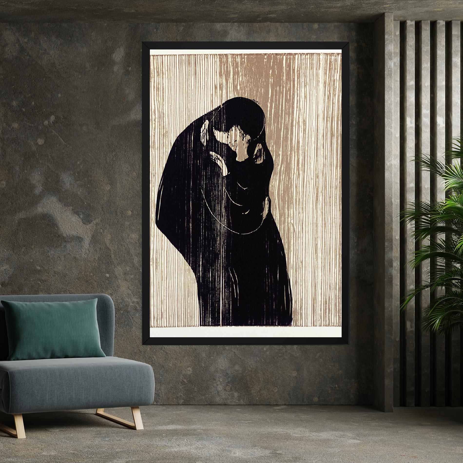 Leinwandbild Kiss mockup 7