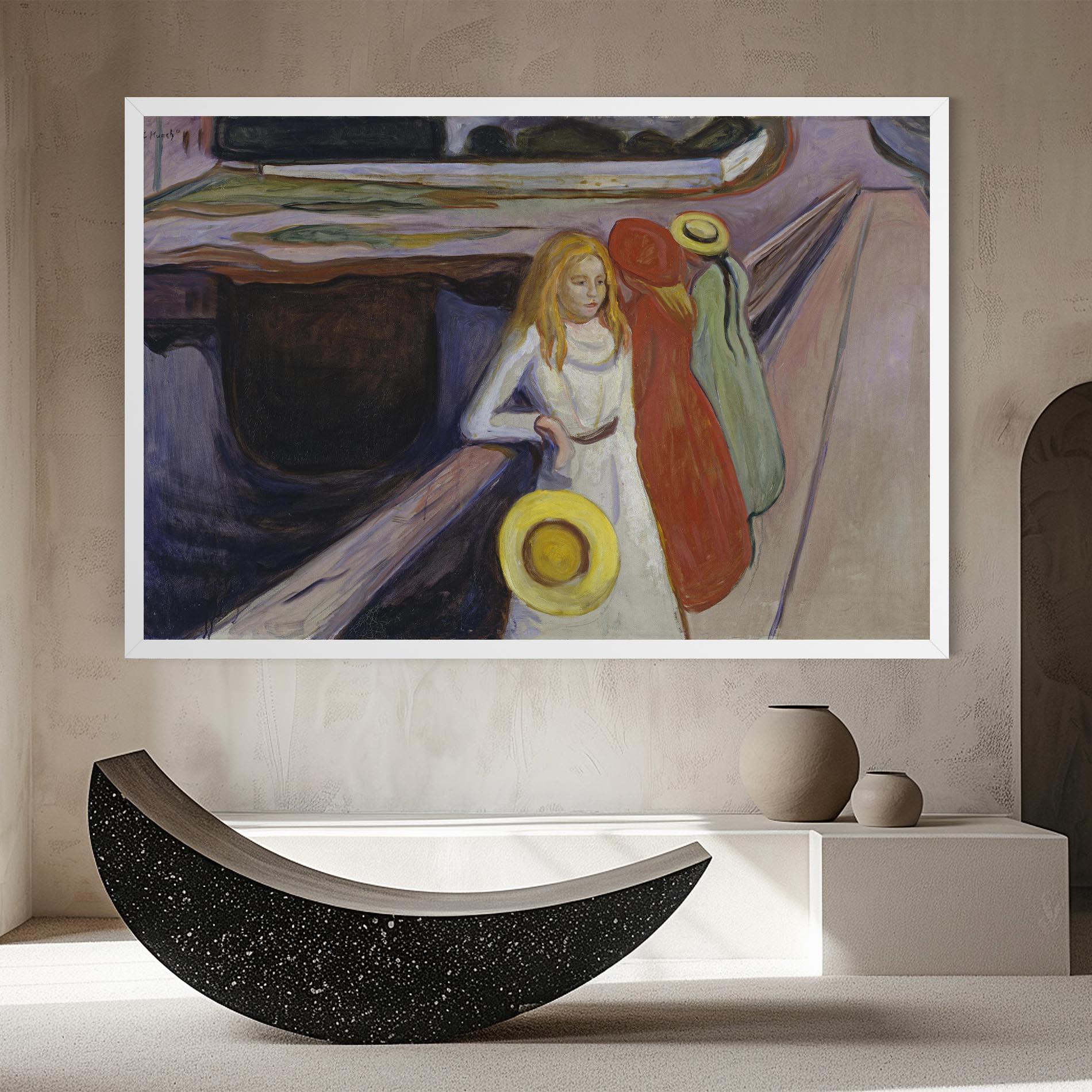 Leinwandbild Bridge Girls mockup 8