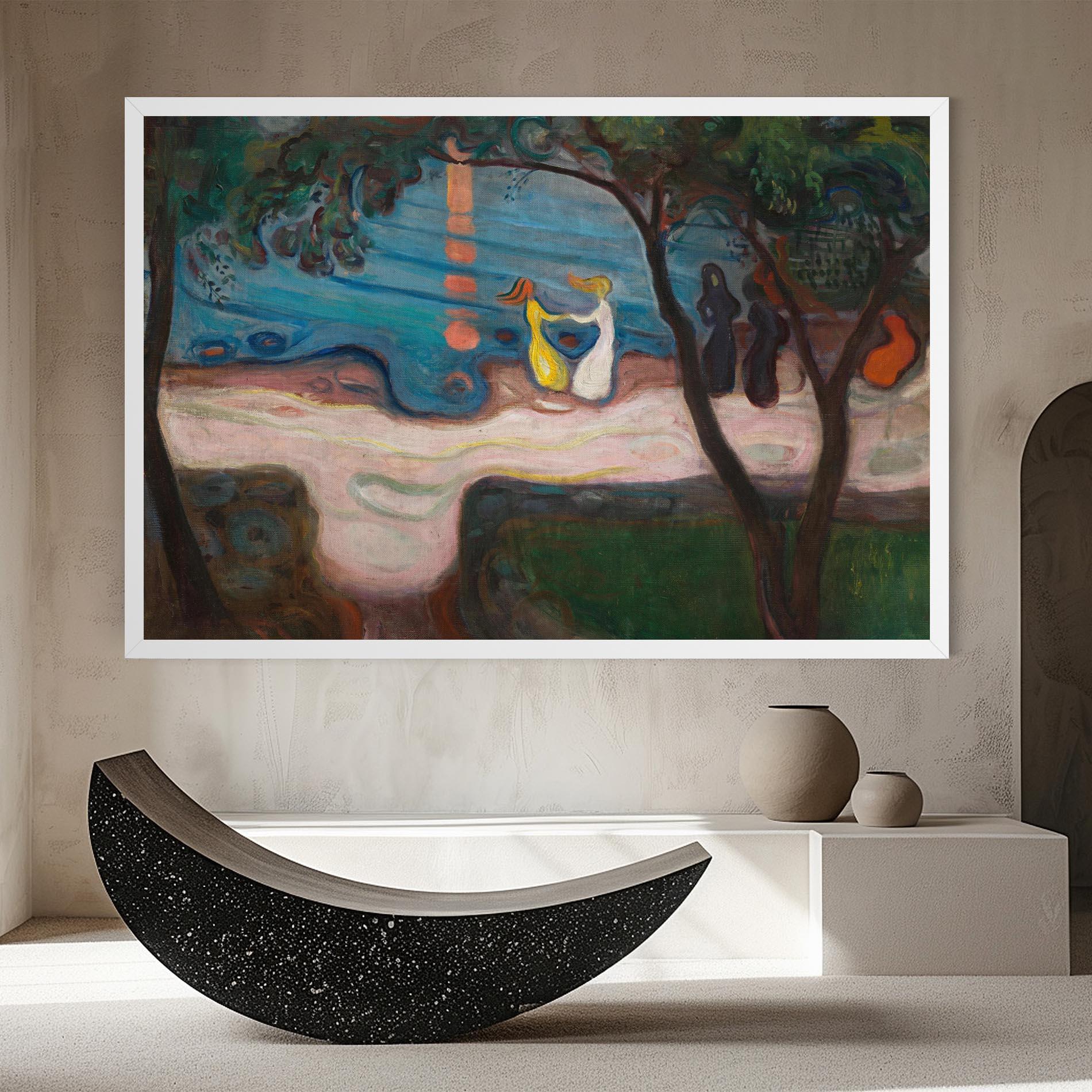 Leinwandbild Dance On The Beach mockup 8