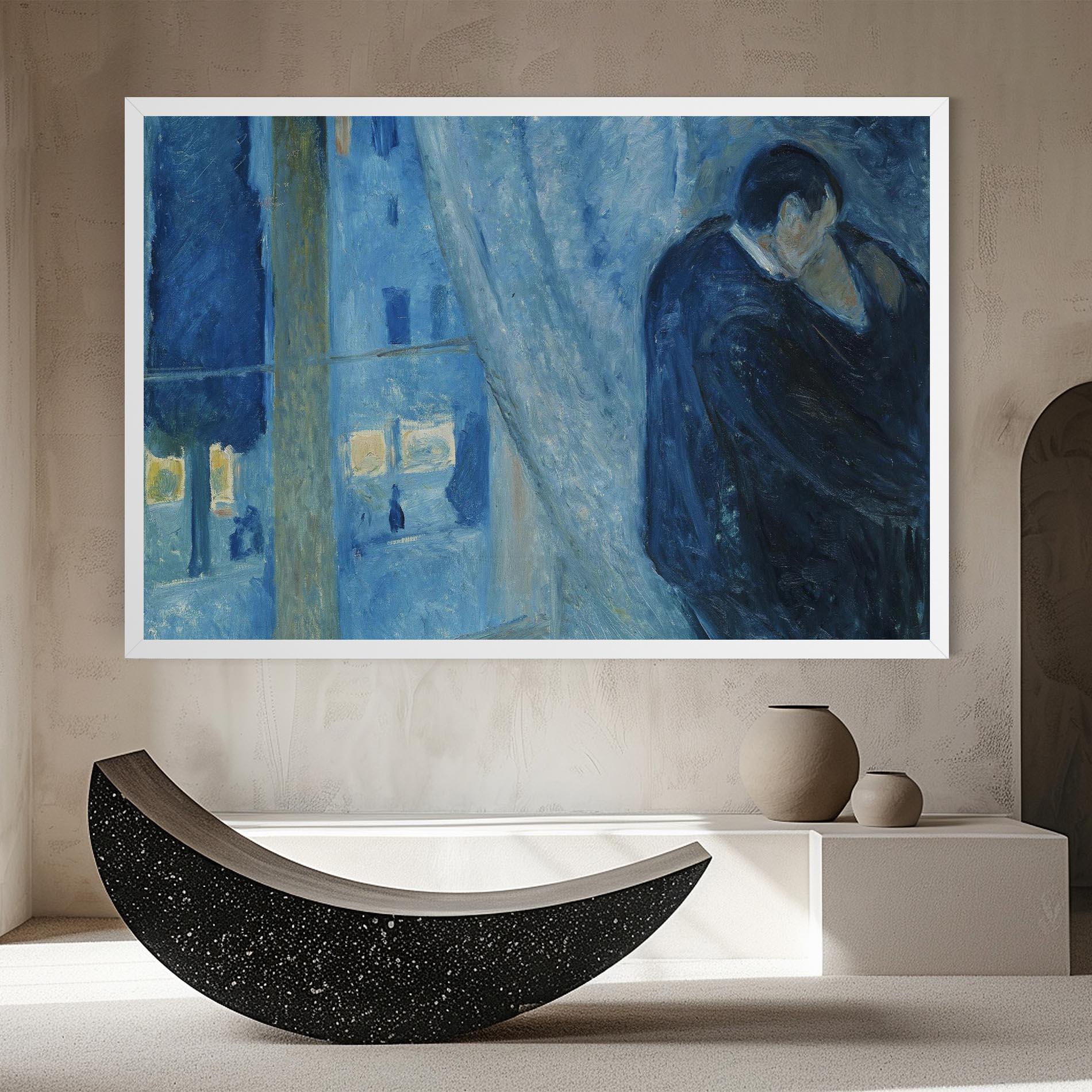 Leinwandbild Kiss By The Window mockup 8