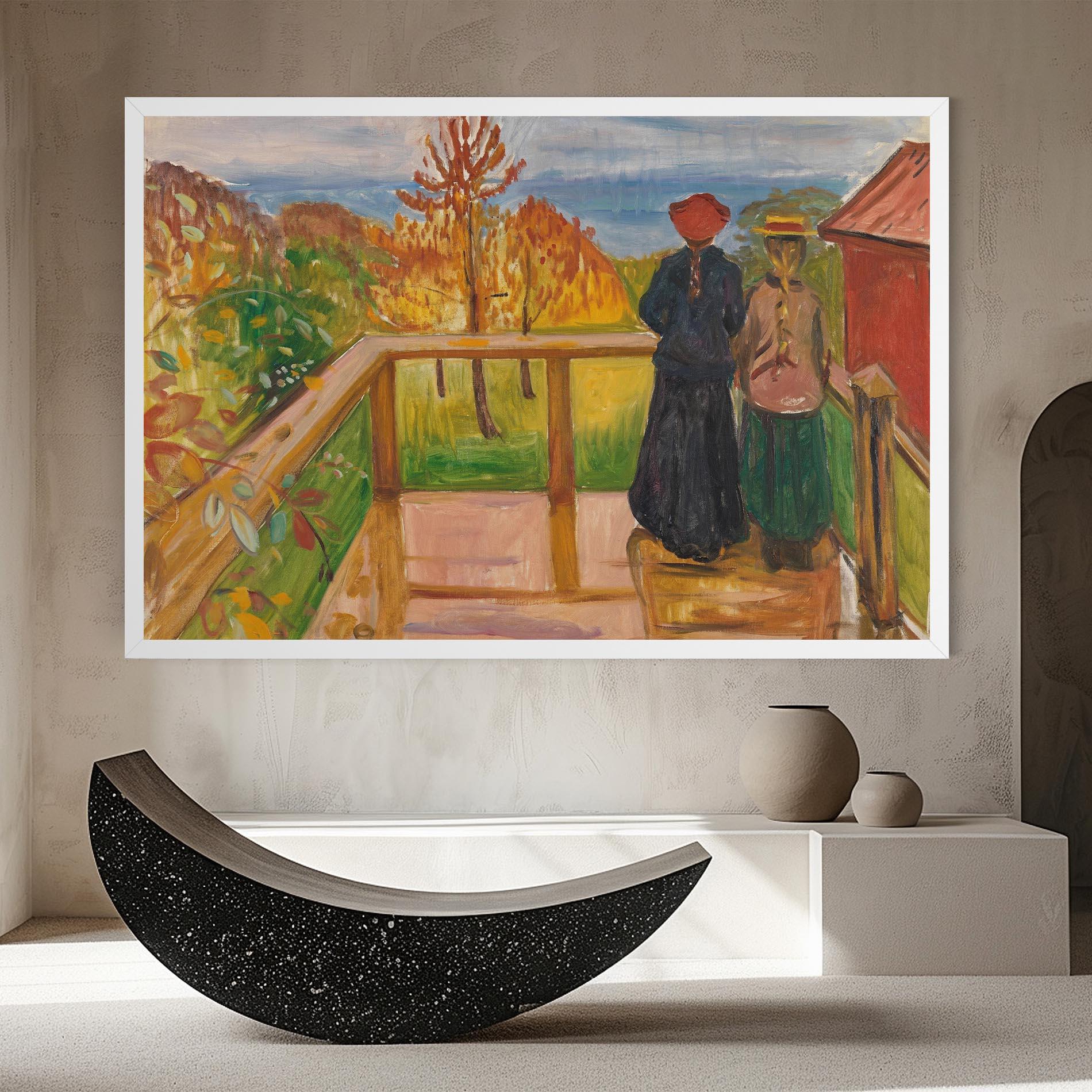 Leinwandbild On The Veranda mockup 8