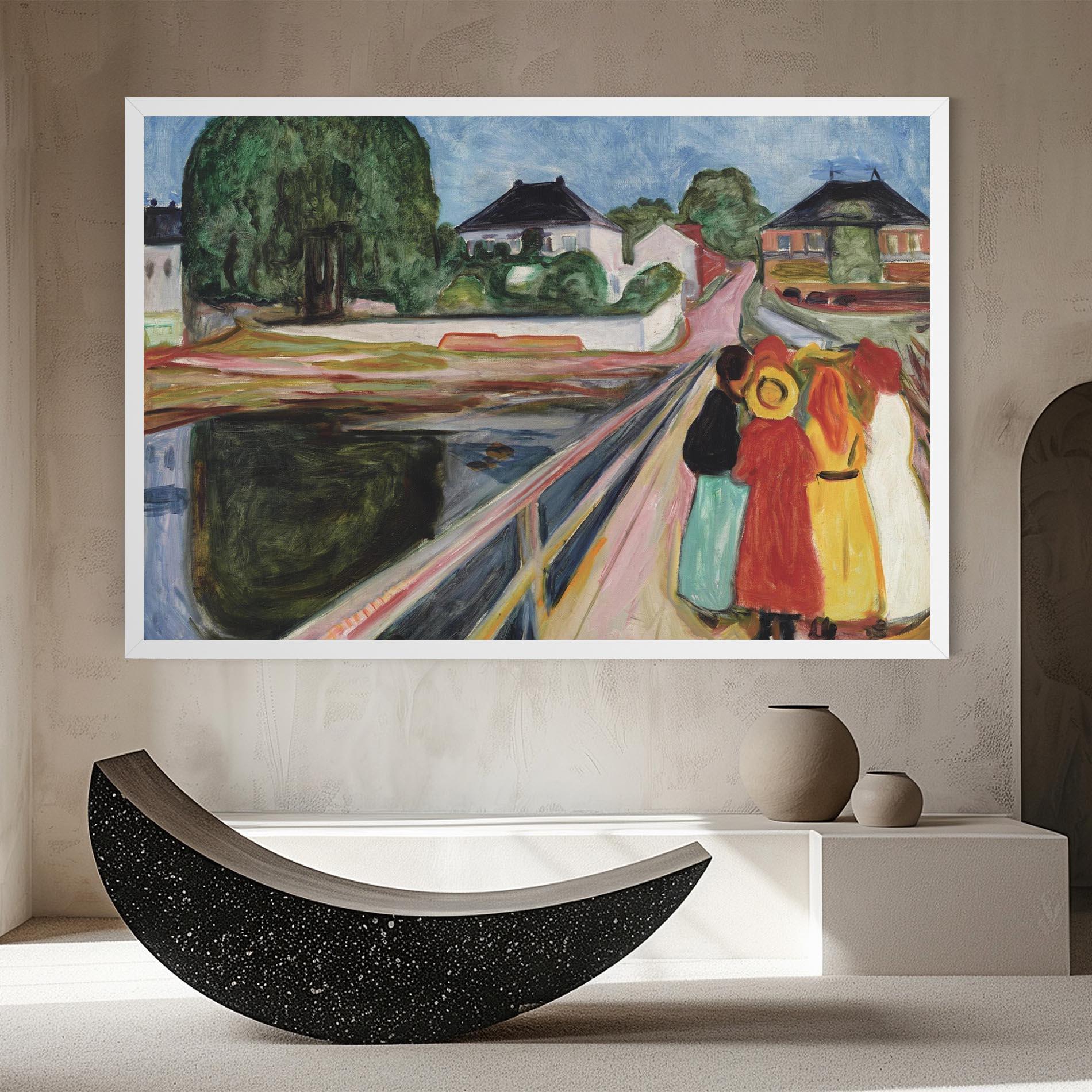 Leinwandbild Pikene Pa Broen mockup 8