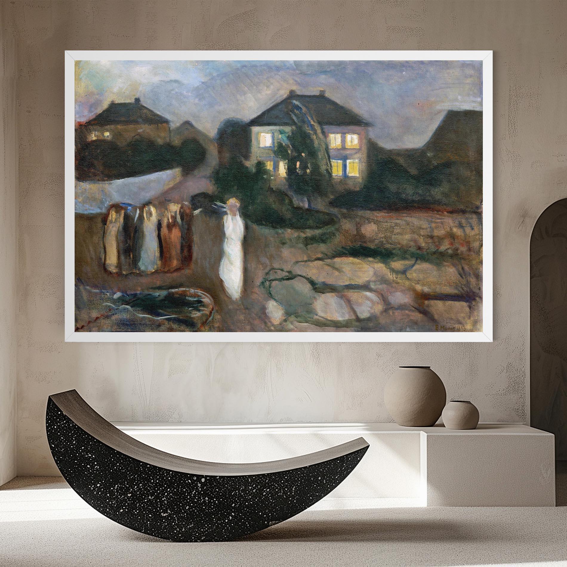 Leinwandbild The Storm mockup 8