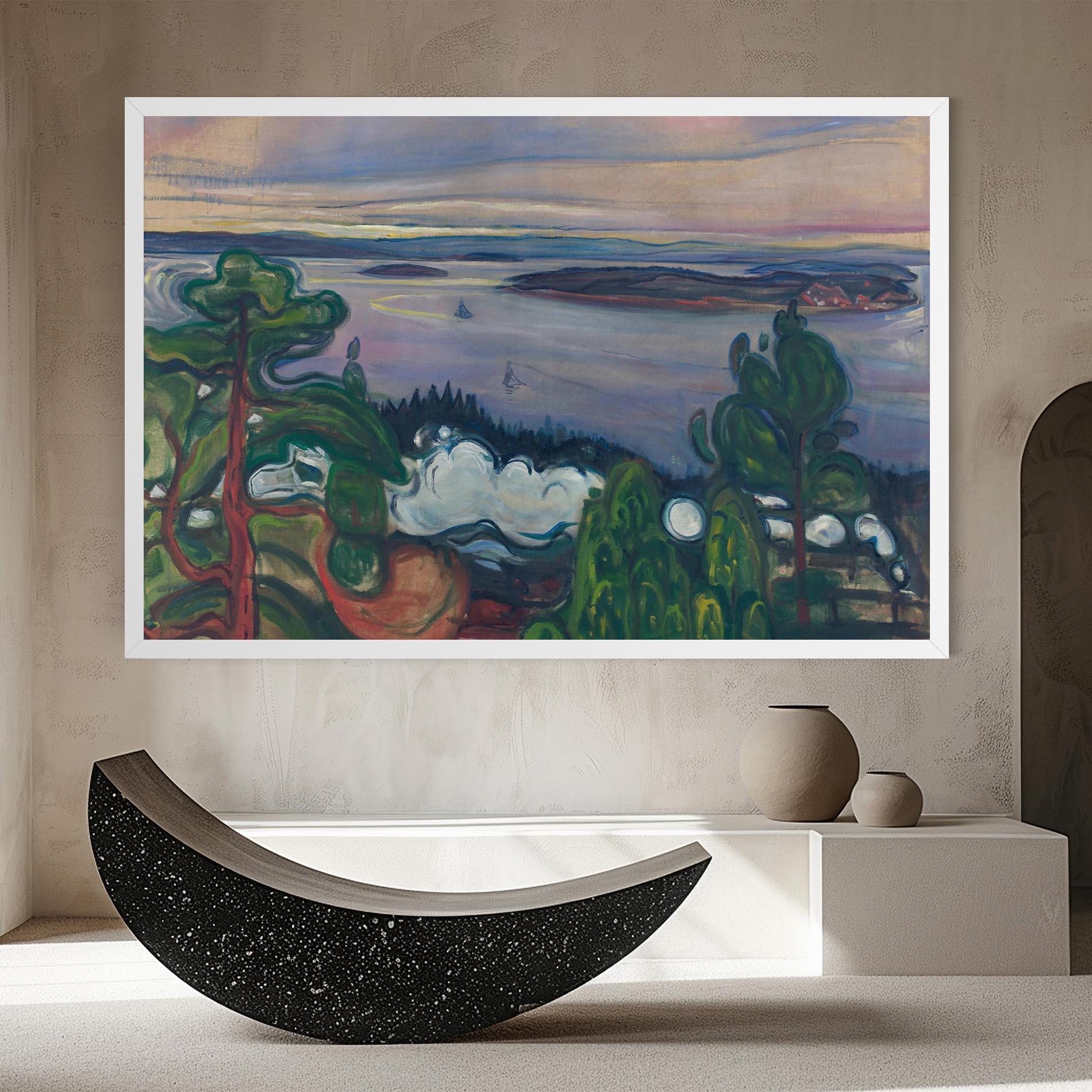 Leinwandbild Train Smoke mockup 8