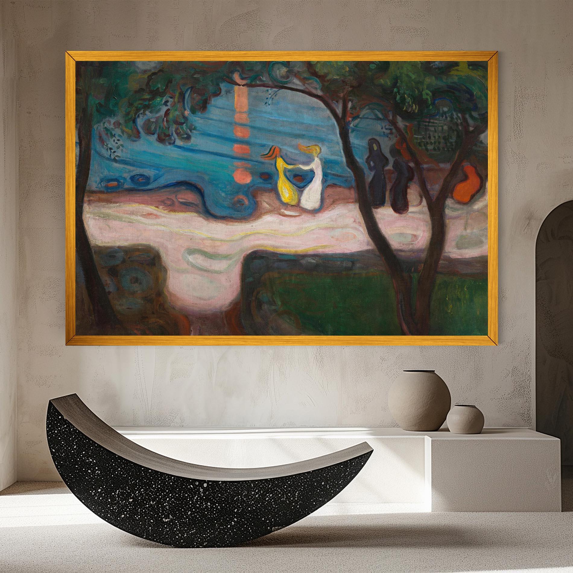 Leinwandbild Dance On The Beach mockup 8