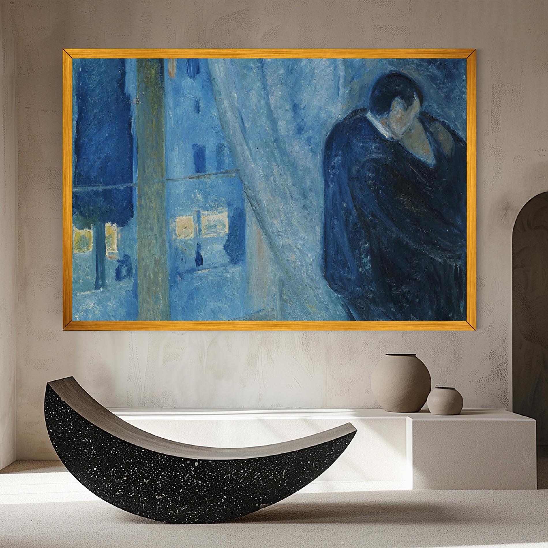 Leinwandbild Kiss By The Window mockup 8