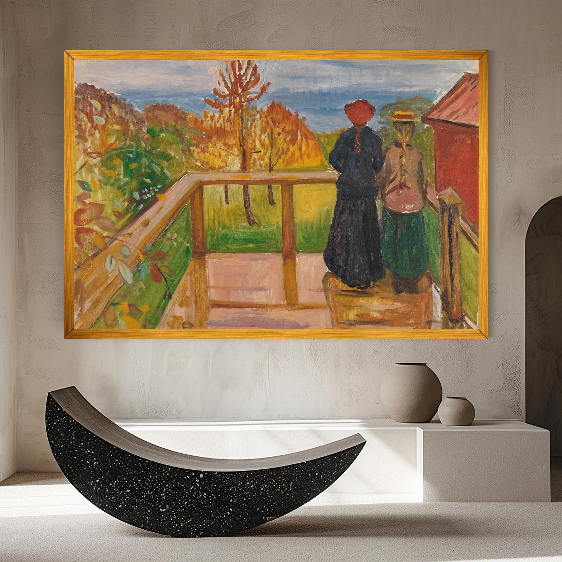 Leinwandbild On The Veranda mockup 8