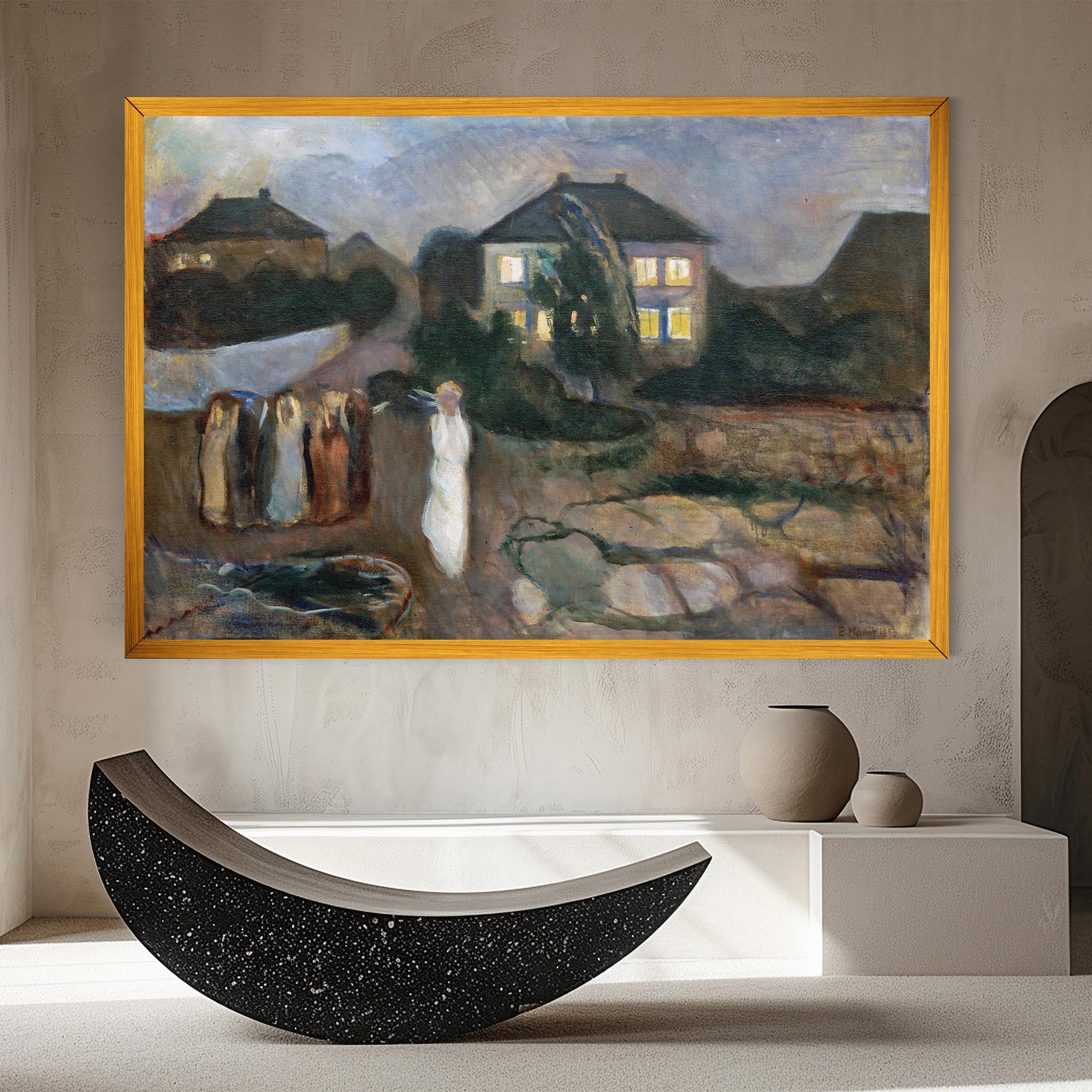 Leinwandbild The Storm mockup 8